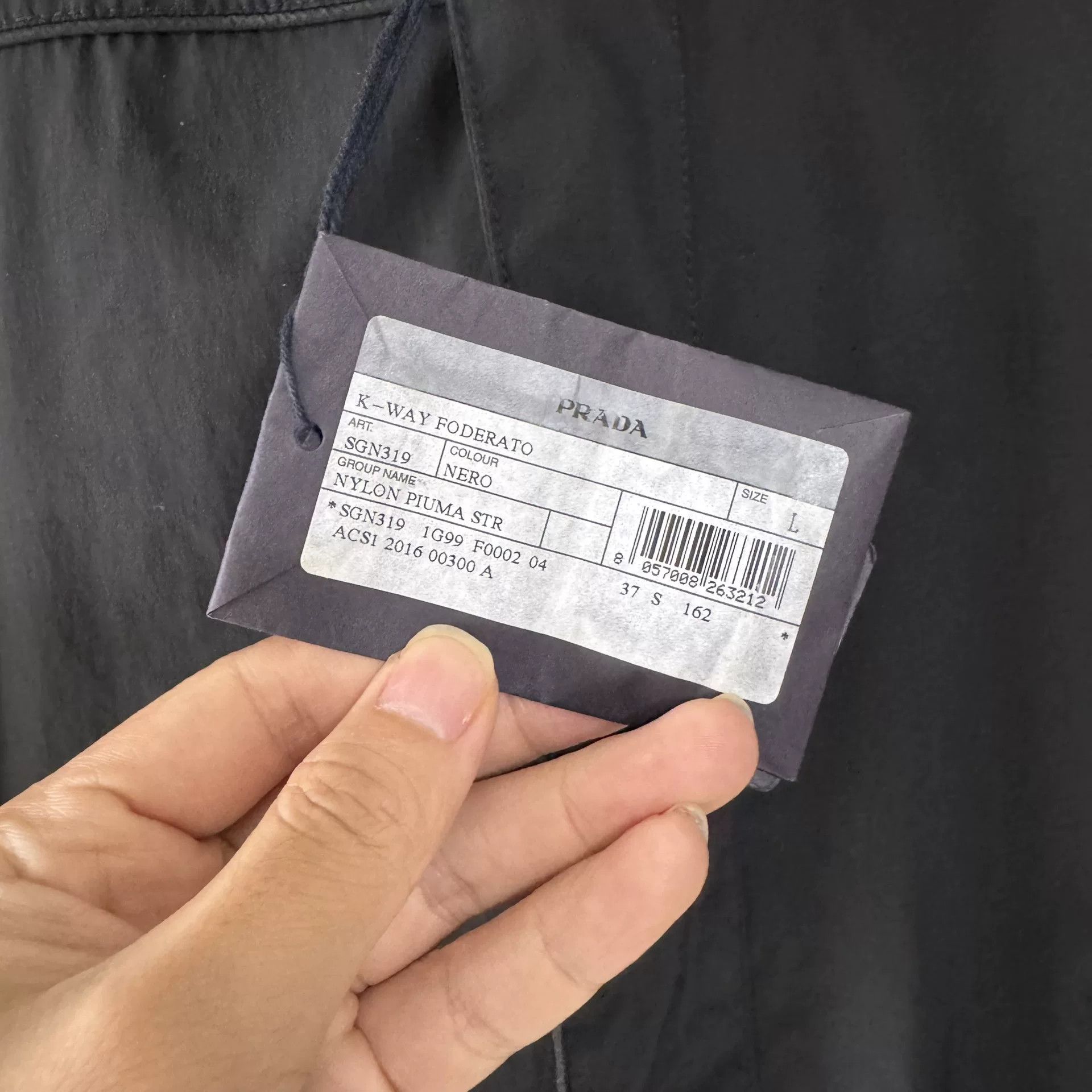 Prada Prada Black Hooded Jacket Size US L / EU 52-54 / 3 - 8 Thumbnail