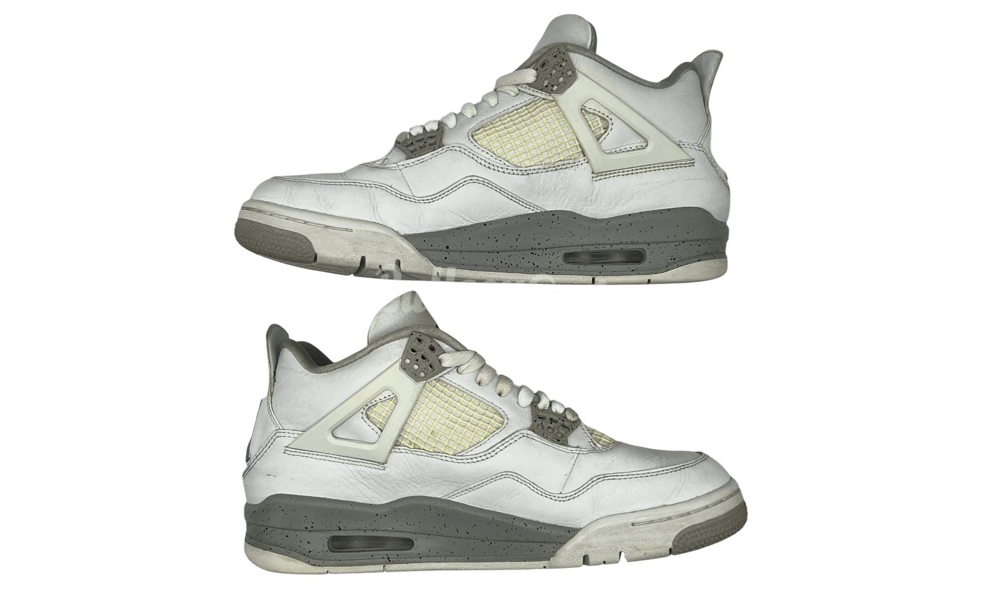 Jordan Brand Air Jordan 4 Retro "White Oreo" (PreOwned) Size US 9 / EU 42 - 3 Thumbnail