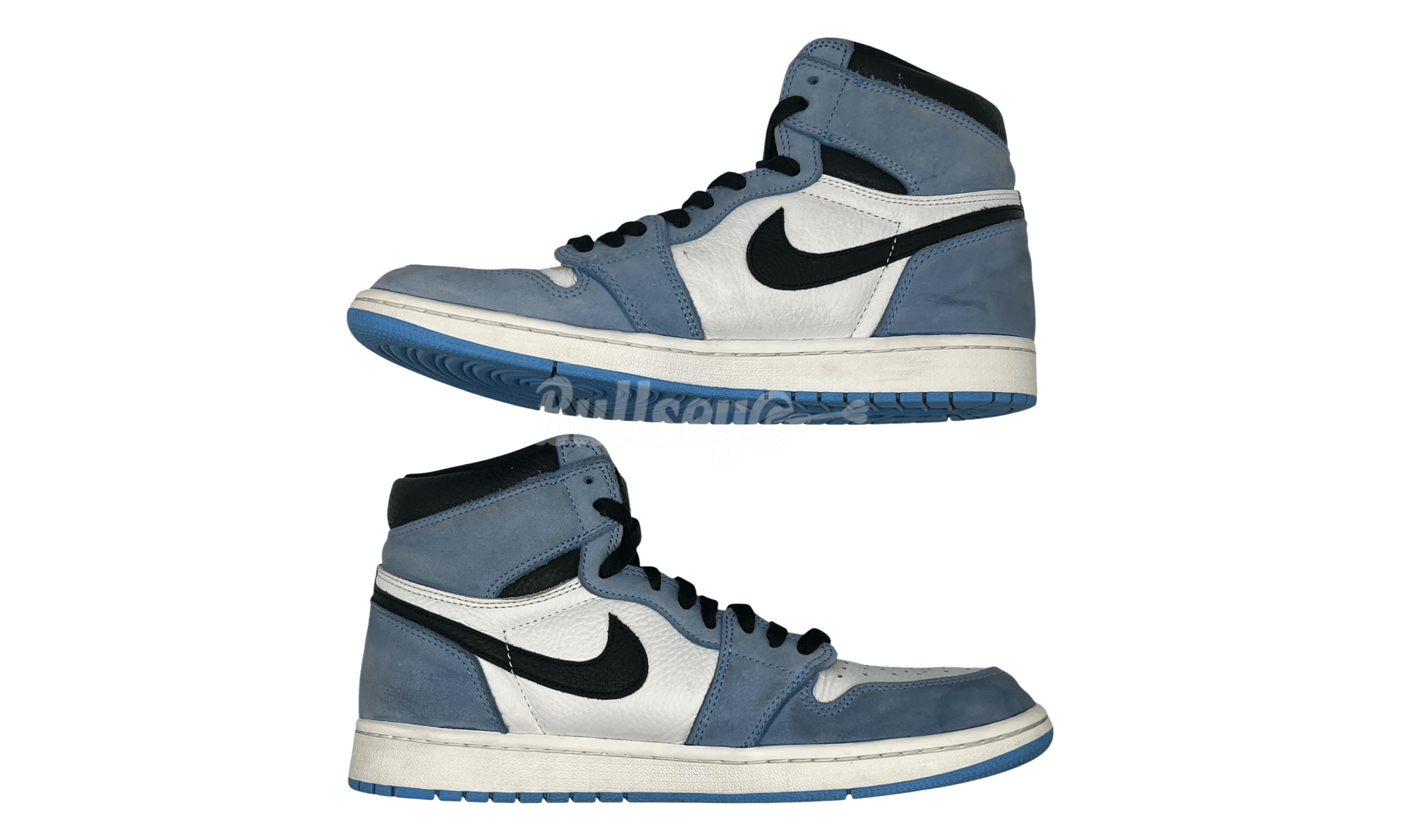 Jordan Brand Air Jordan 1 Retro "University Blue" (PreOwned) (No Box) Size US 10.5 / EU 43-44 - 3 Thumbnail