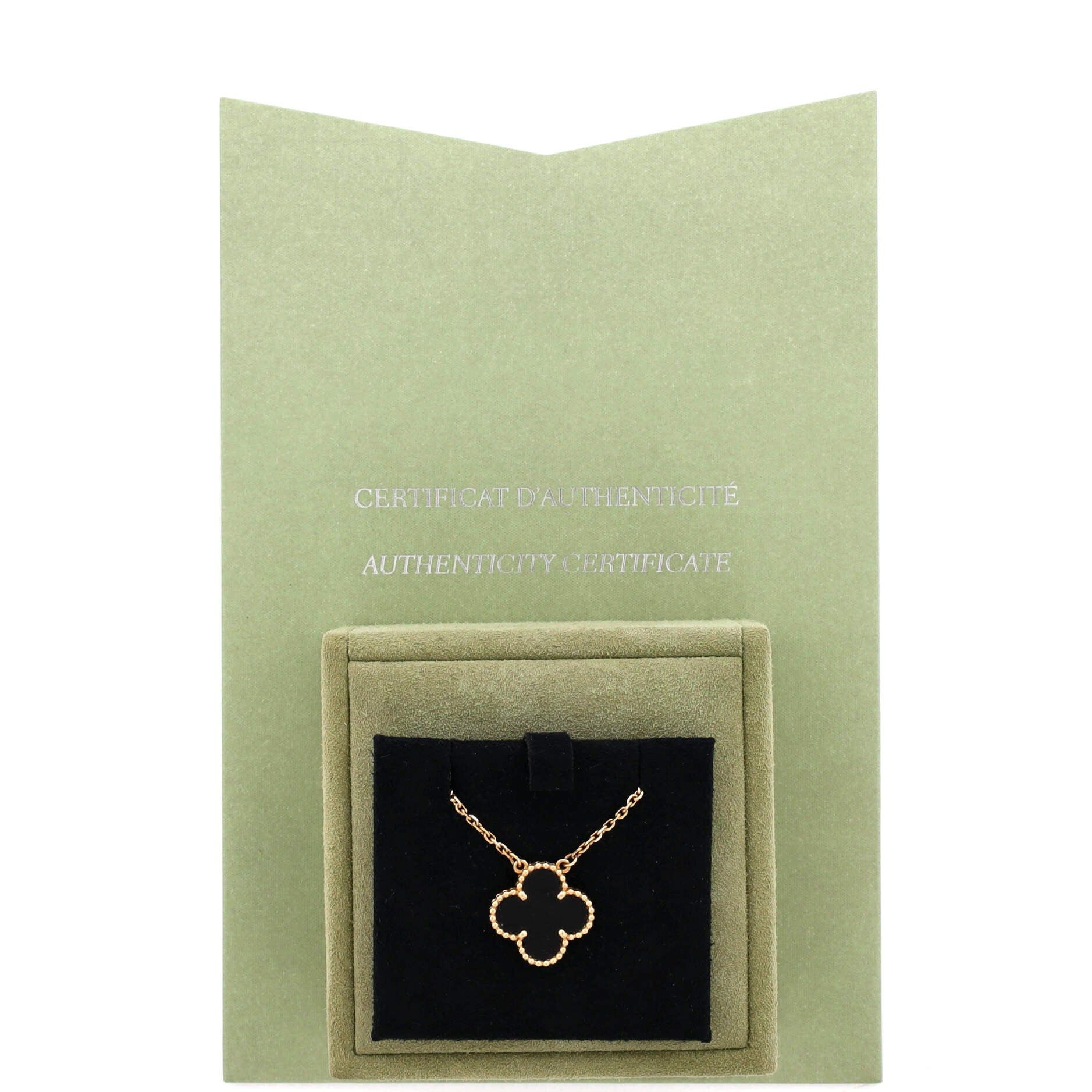 Van Cleef & Arpels Vintage Alhambra Pendant Necklace Size ONE SIZE - 2 Thumbnail