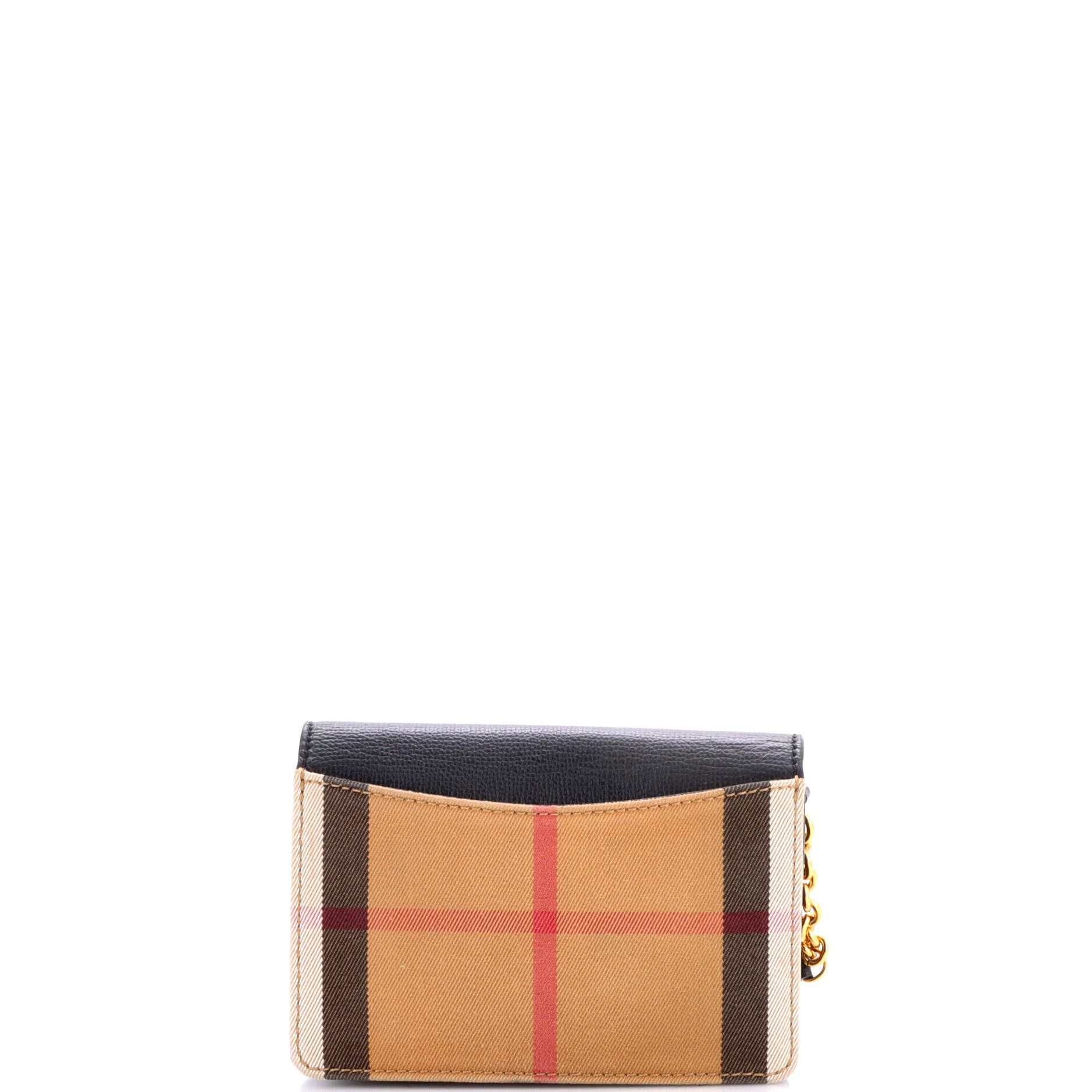 Burberry Hampshire Wallet on Chain Size ONE SIZE - 3 Thumbnail