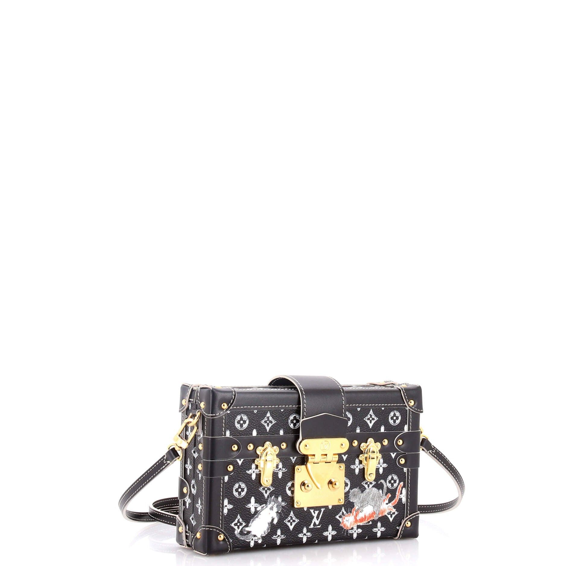 Louis Vuitton Petite Malle Handbag Size ONE SIZE - 2 Thumbnail