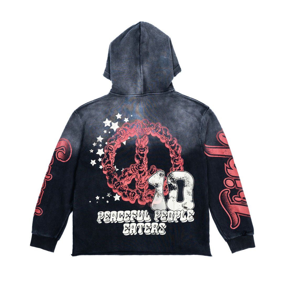 TRIPLE SEVENS All Star Hoodie Vintage Black Size US XXL / EU 58 / 5 - 2 Thumbnail