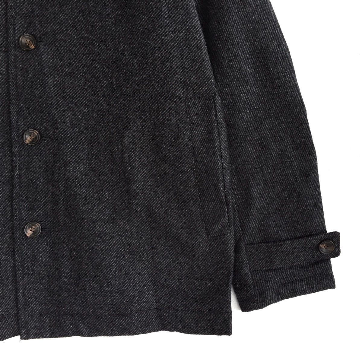 Japanese Brand Japanese Brand Johnbull Wool Hoodie Button Jacket Size US M / EU 48-50 / 2 - 4 Thumbnail