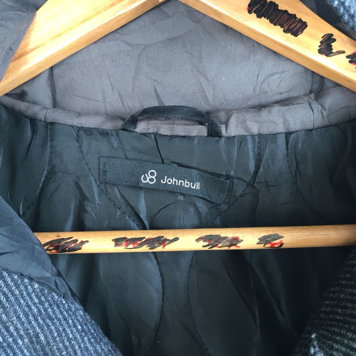 Japanese Brand Japanese Brand Johnbull Wool Hoodie Button Jacket Size US M / EU 48-50 / 2 - 8 Thumbnail