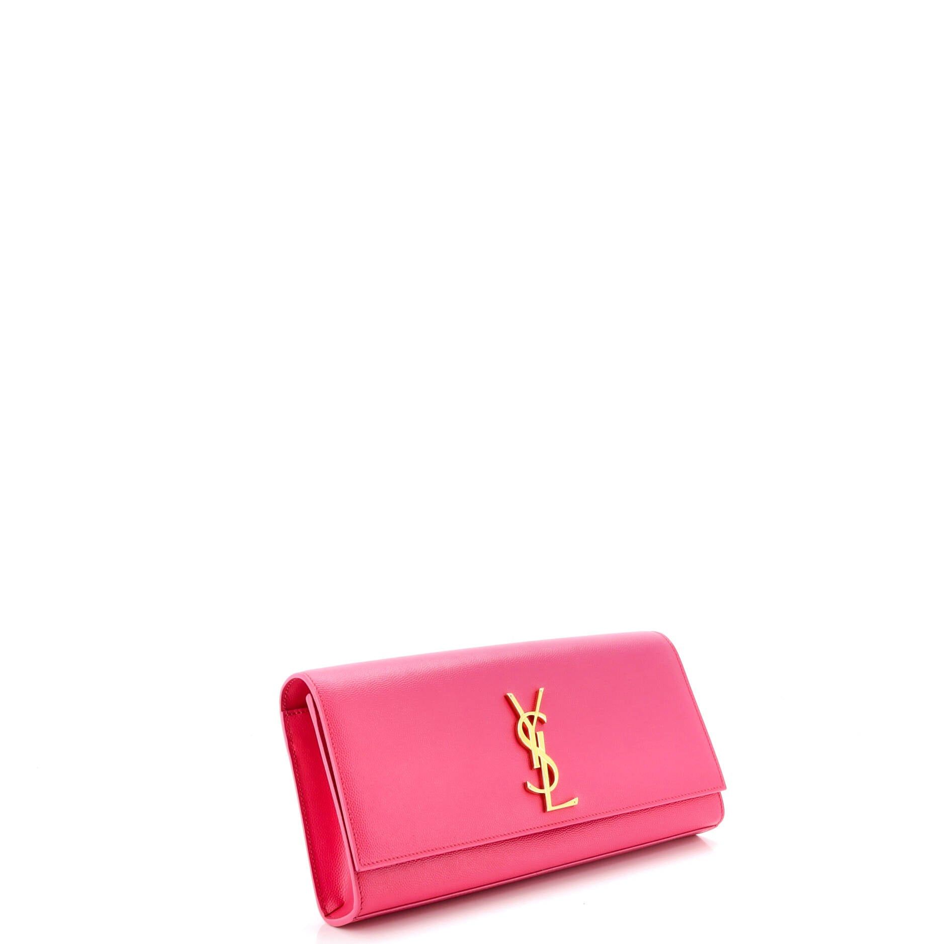 Saint Laurent Paris Classic Monogram Clutch Size ONE SIZE - 2 Thumbnail