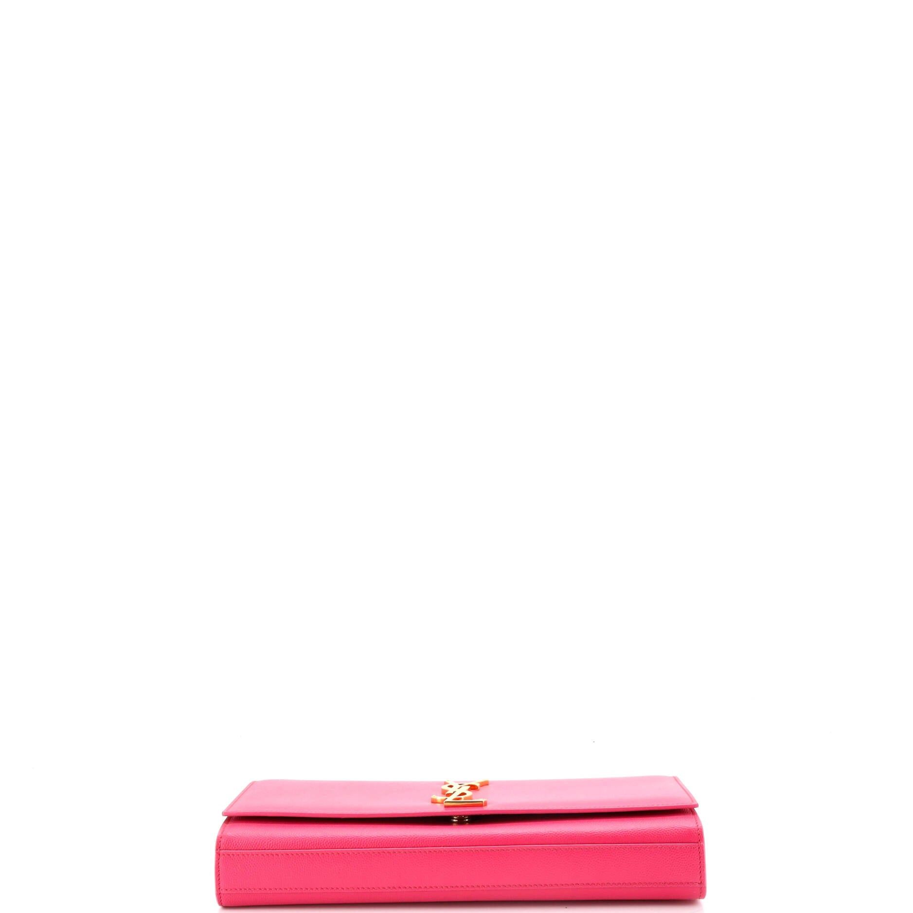 Saint Laurent Paris Classic Monogram Clutch Size ONE SIZE - 4 Thumbnail
