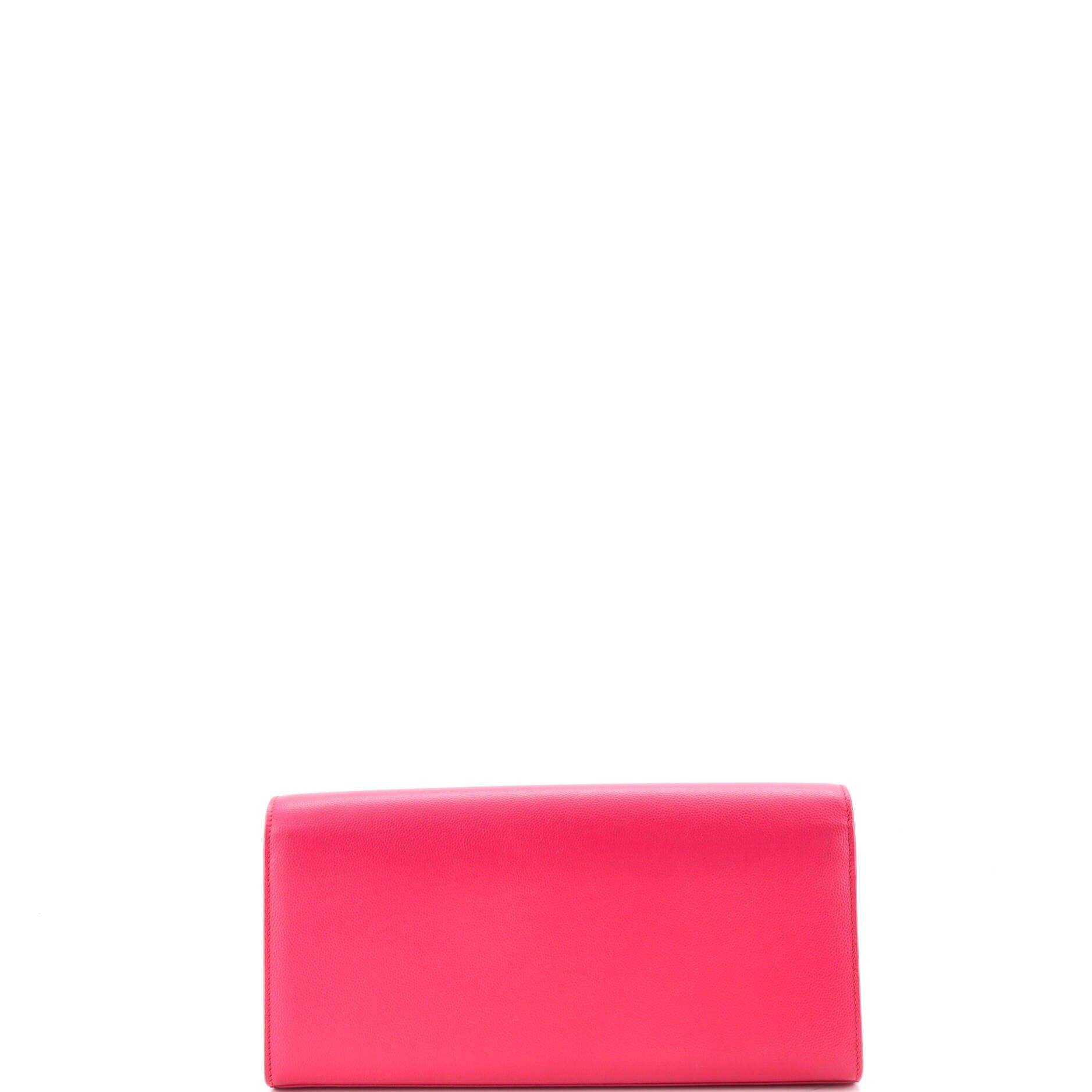 Saint Laurent Paris Classic Monogram Clutch Size ONE SIZE - 3 Thumbnail