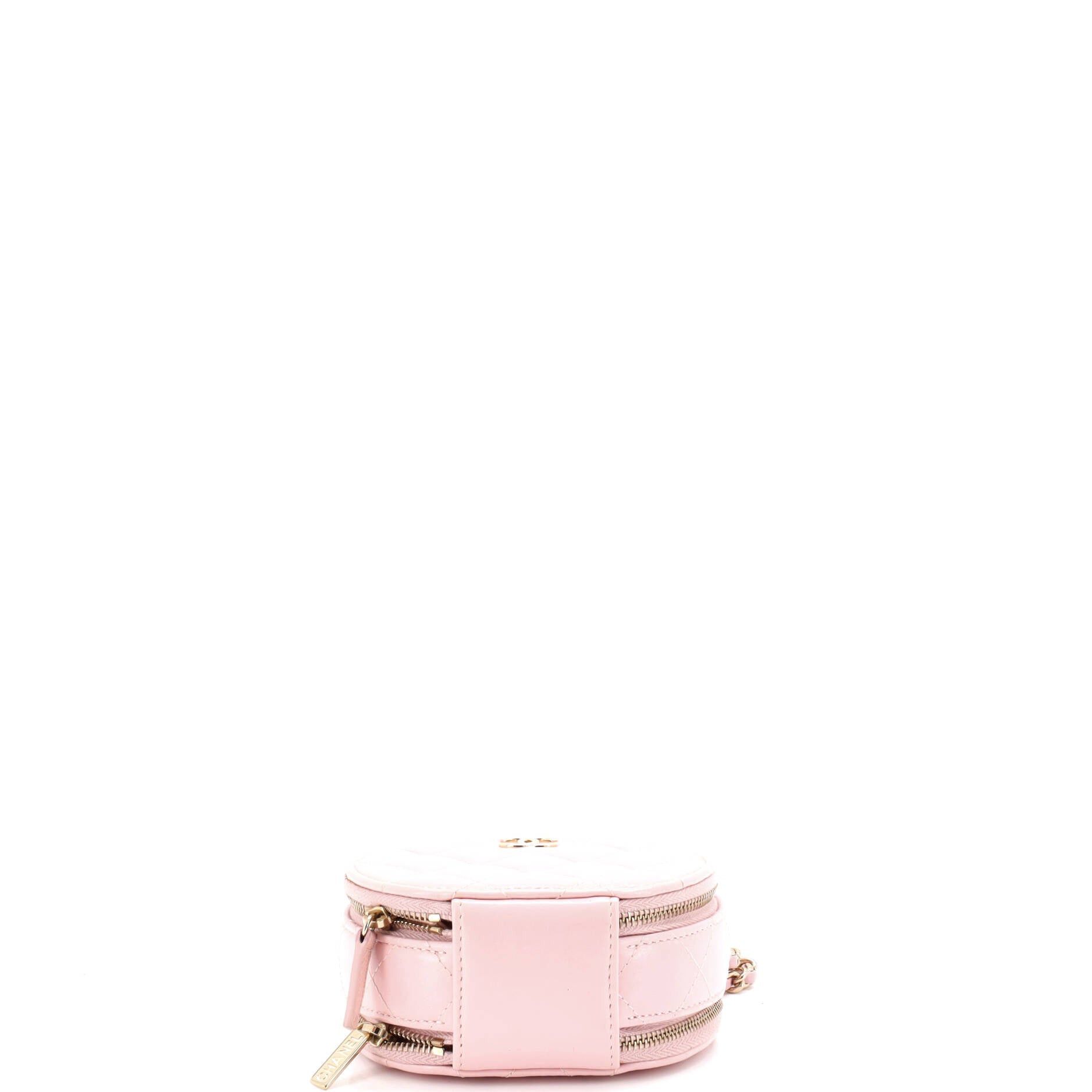 Chanel Handle with Care Round Vanity Case with Chain Size ONE SIZE - 5 Thumbnail