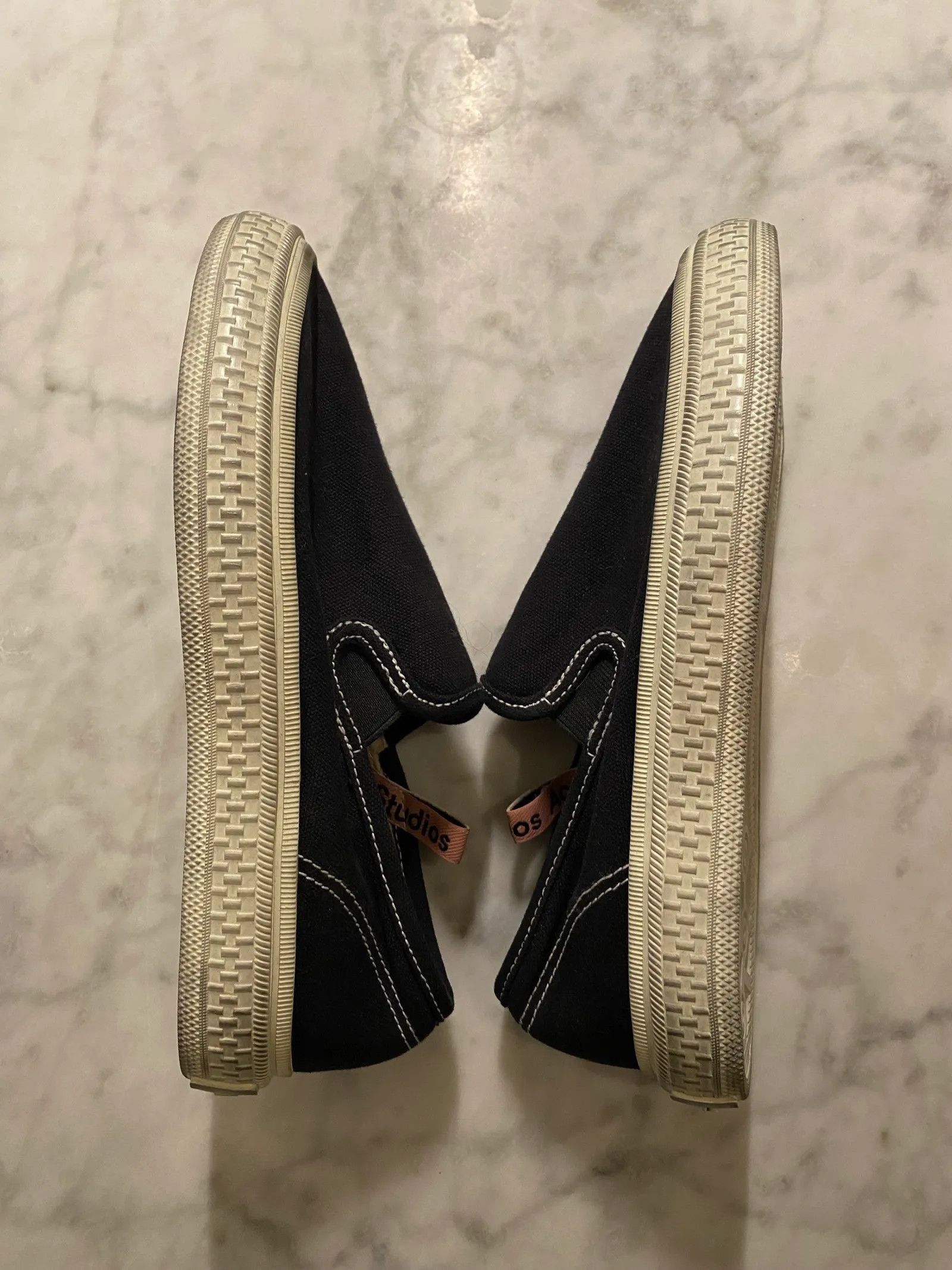 Acne Studios Acne Studios Ballow Tumbled Slip-On Sneakers Size US 6 / IT 36 - 3 Thumbnail