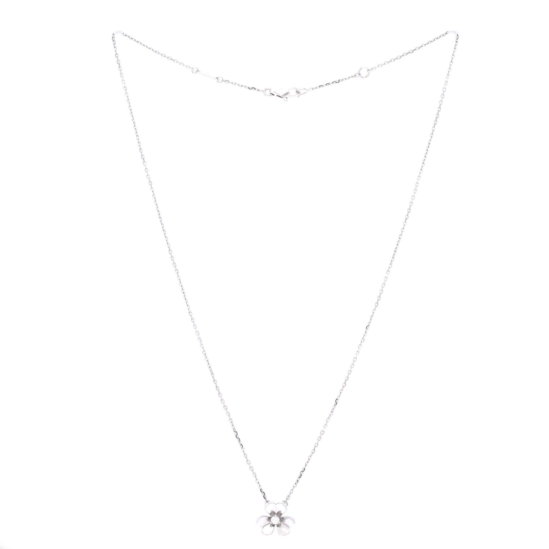 Van Cleef & Arpels Frivole Pendant Necklace Size ONE SIZE - 3 Thumbnail