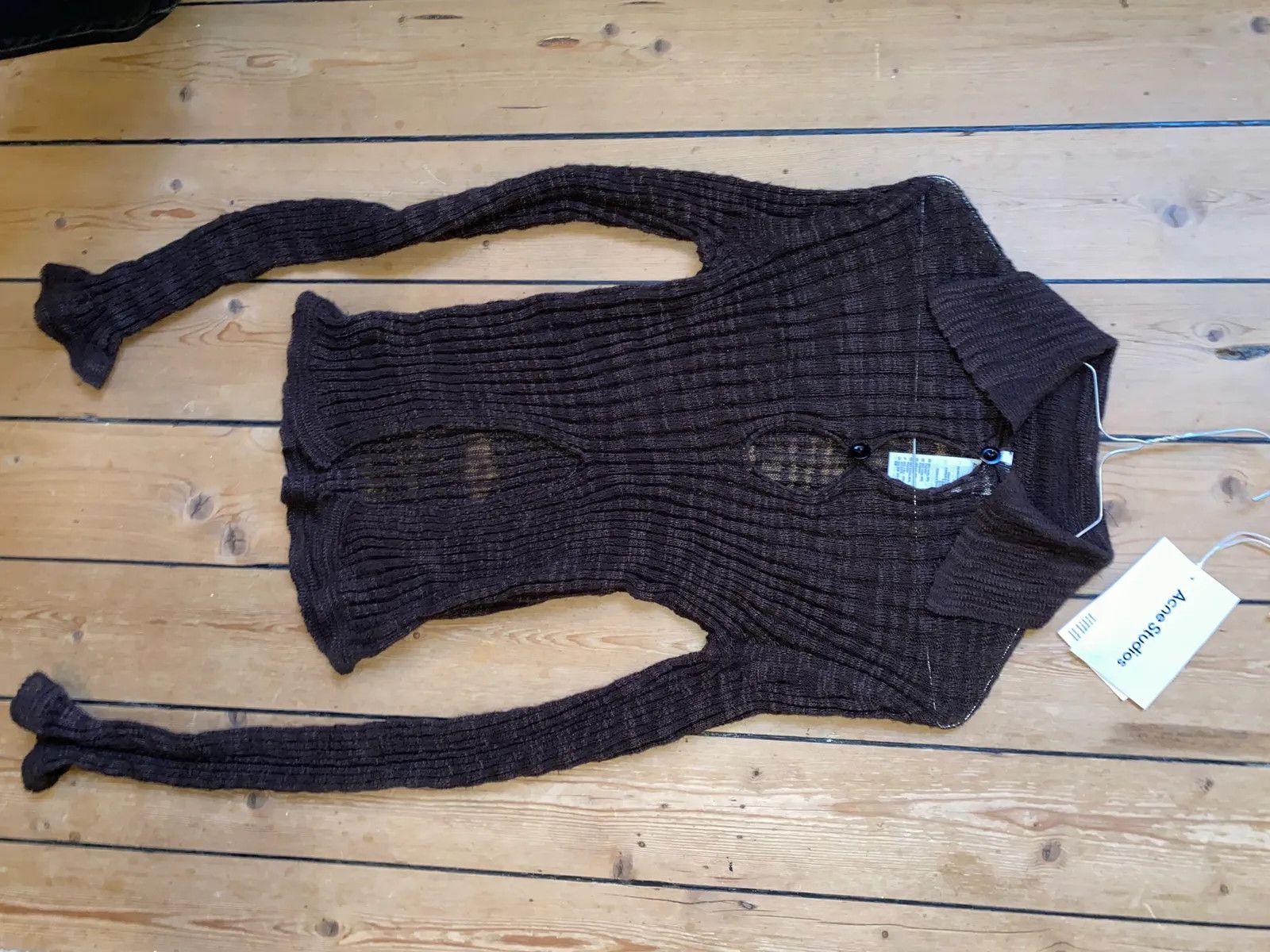 Acne Studios Acne Studios Linen Rib Sweater Size XS / US 0-2 / IT 36-38 - 5 Thumbnail