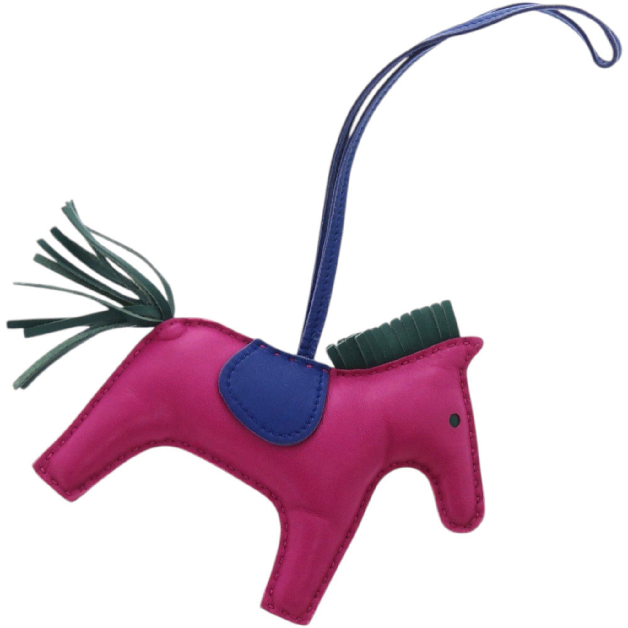 Hermes Hermes Hermès Rodeo MM Bag Charm, Anjo Miro, Rose Purple, A Stamp, Purple Keychain, 1508 Size ONE SIZE - 2 Thumbnail