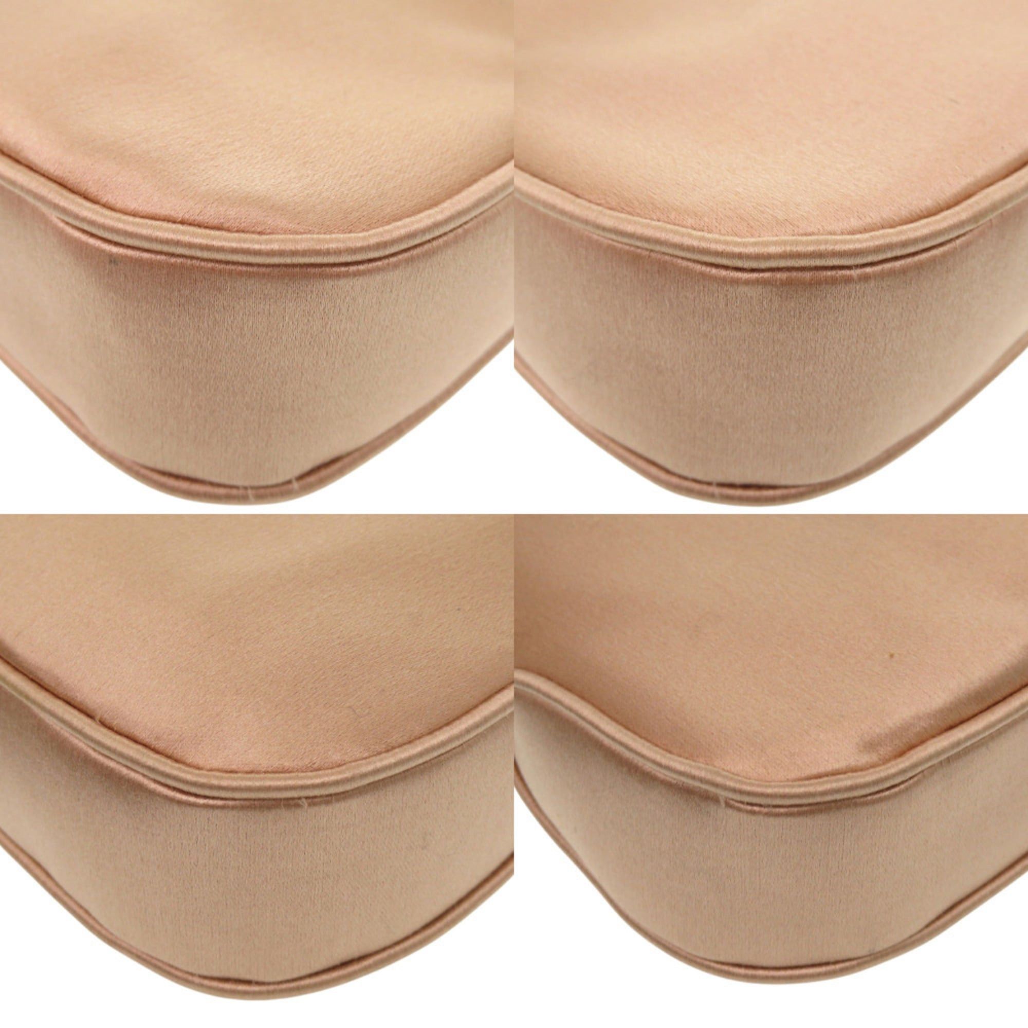 Gucci Excellent condition Gucci Vintage Jackie 005 0775 Satin Pink Handbag 1245 Size ONE SIZE - 3 Thumbnail
