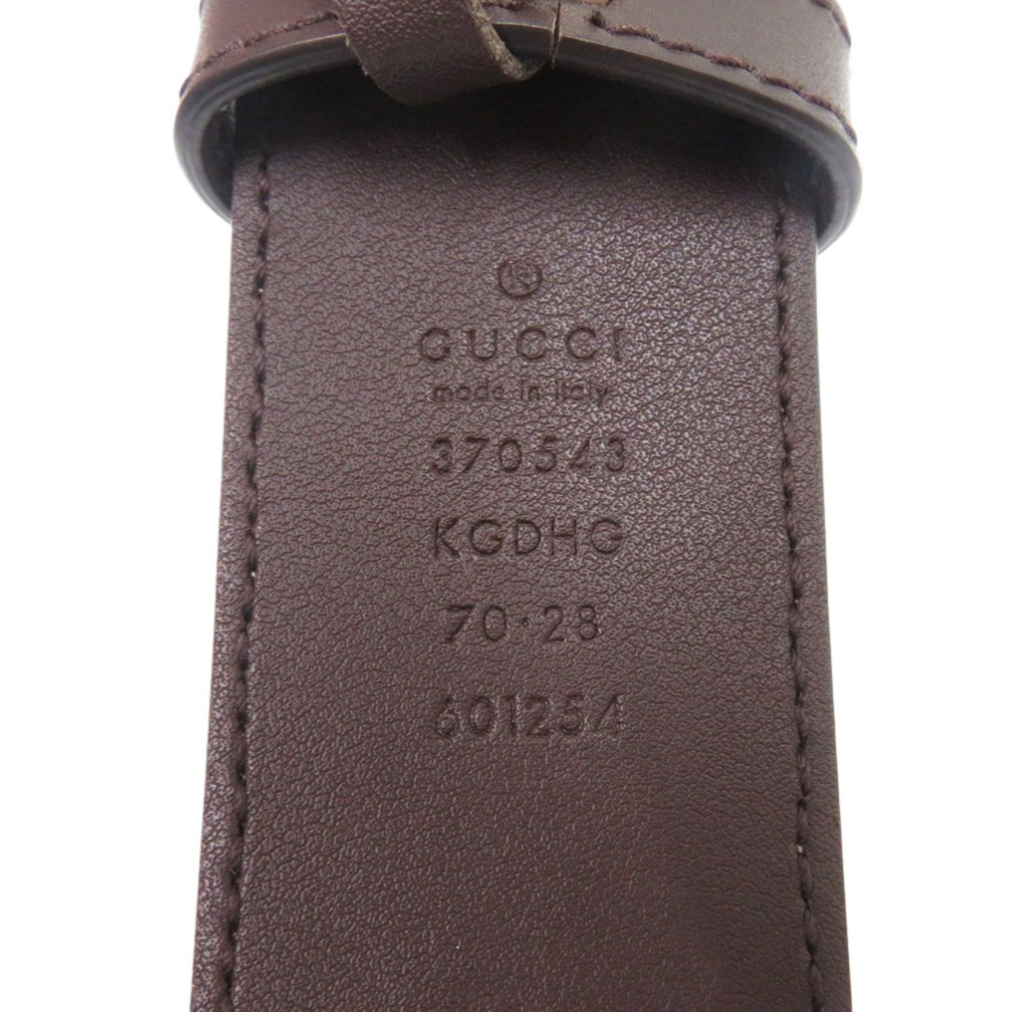 Gucci Excellent condition Gucci GG buckle belt 370543 leather beige 1779 Size ONE SIZE - 7 Thumbnail