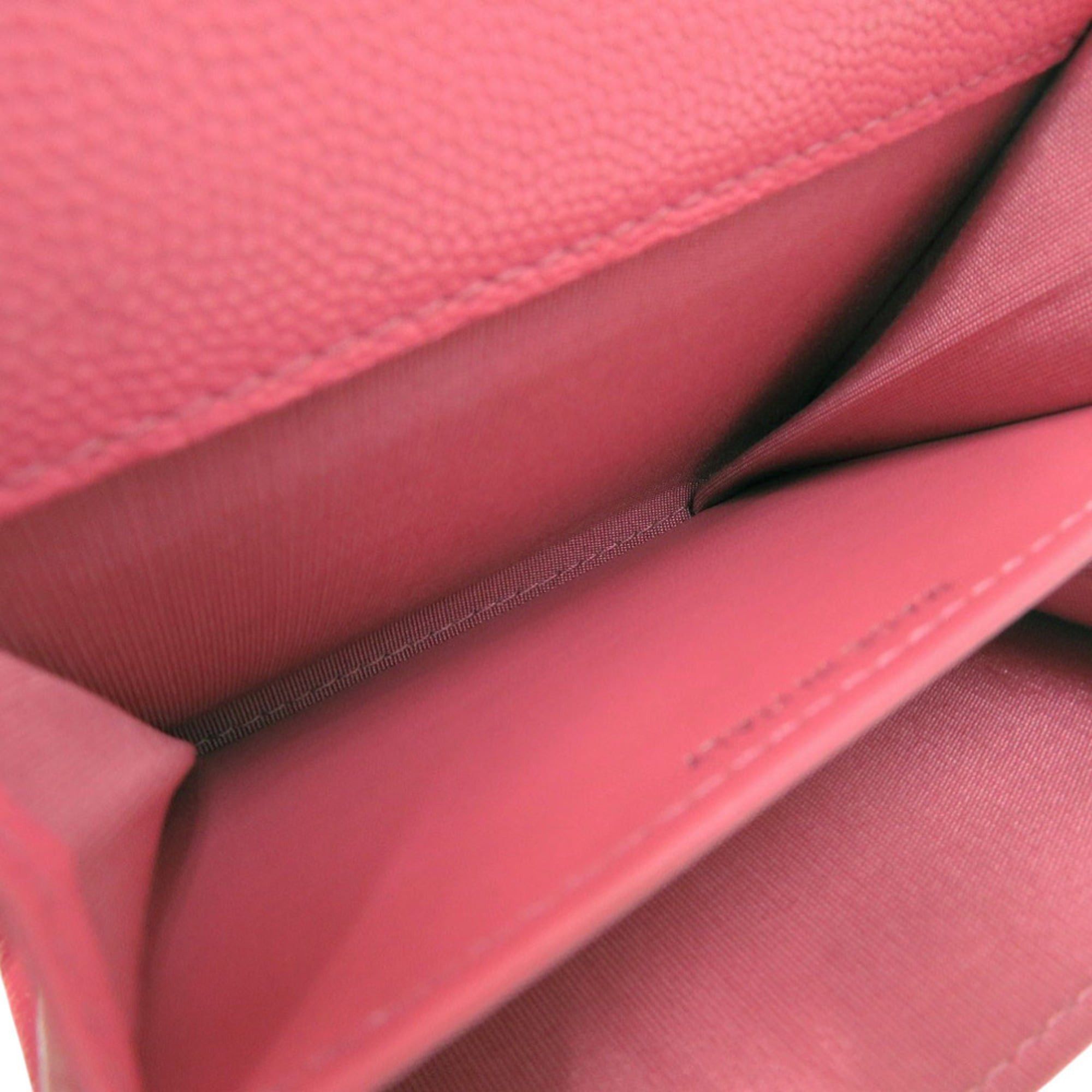 Chanel Excellent condition Chanel Matelasse flap wallet and coin case in pink leather, model 0073 Size ONE SIZE - 4 Thumbnail