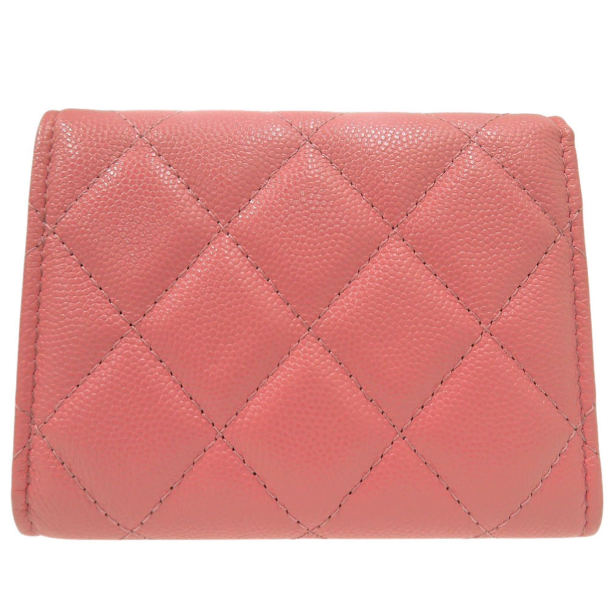 Chanel Excellent condition Chanel Matelasse flap wallet and coin case in pink leather, model 0073 Size ONE SIZE - 2 Thumbnail