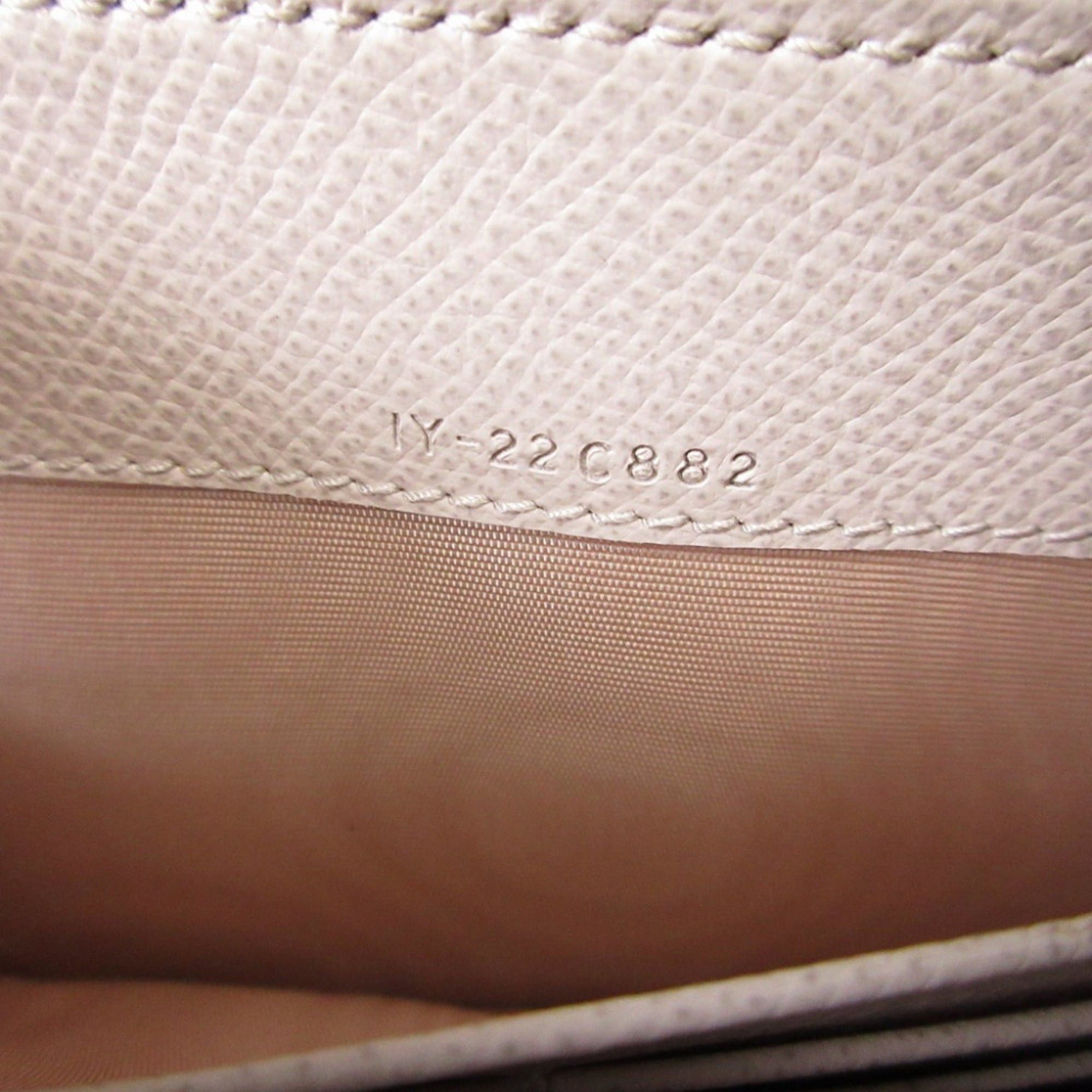Salvatore Ferragamo Like new Salvatore Ferragamo Gancini leather ivory JASMINE FLOW round zip long wallet 0562 Size ONE SIZE - 6 Thumbnail