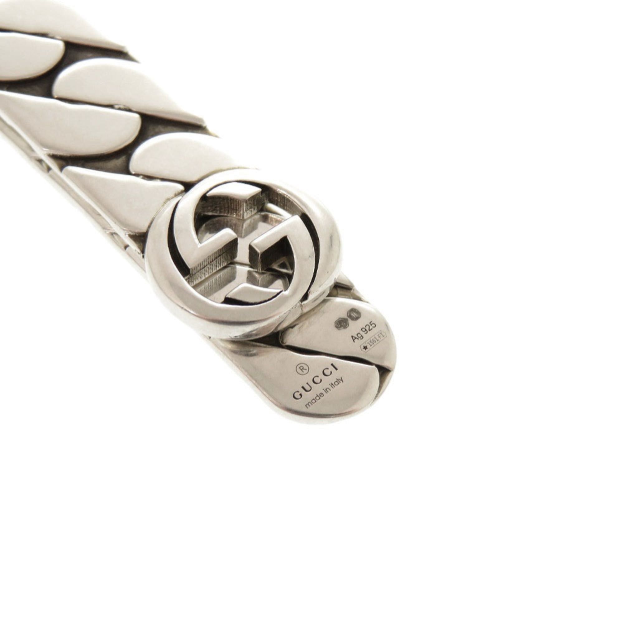 Gucci Excellent condition Gucci Interlocking G Silver 925 Money Clip 1380 Size ONE SIZE - 3 Thumbnail
