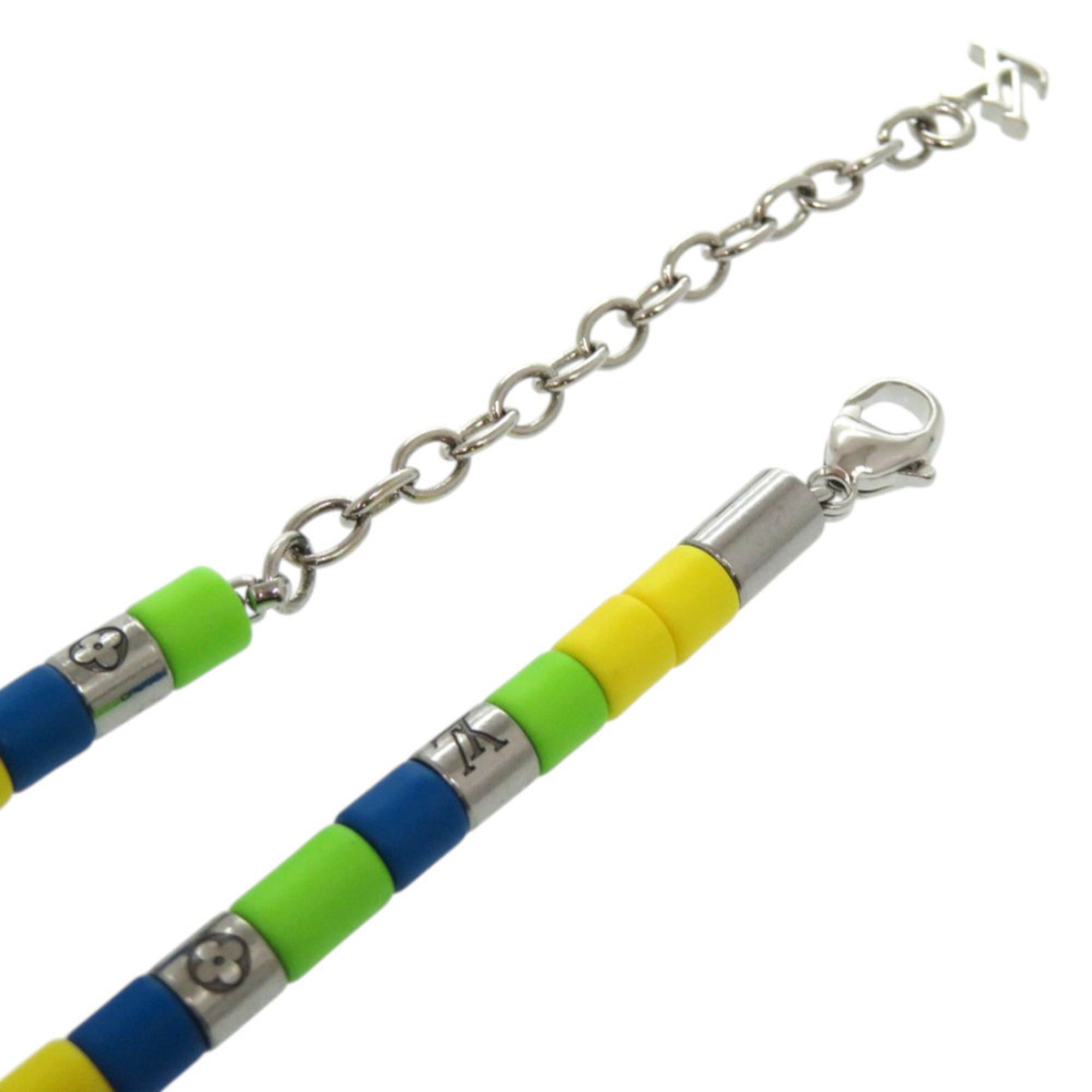 Louis Vuitton Like new Louis Vuitton Sunrise Bracelet M00653 Metal Blue LV 1561 Size ONE SIZE - 4 Thumbnail