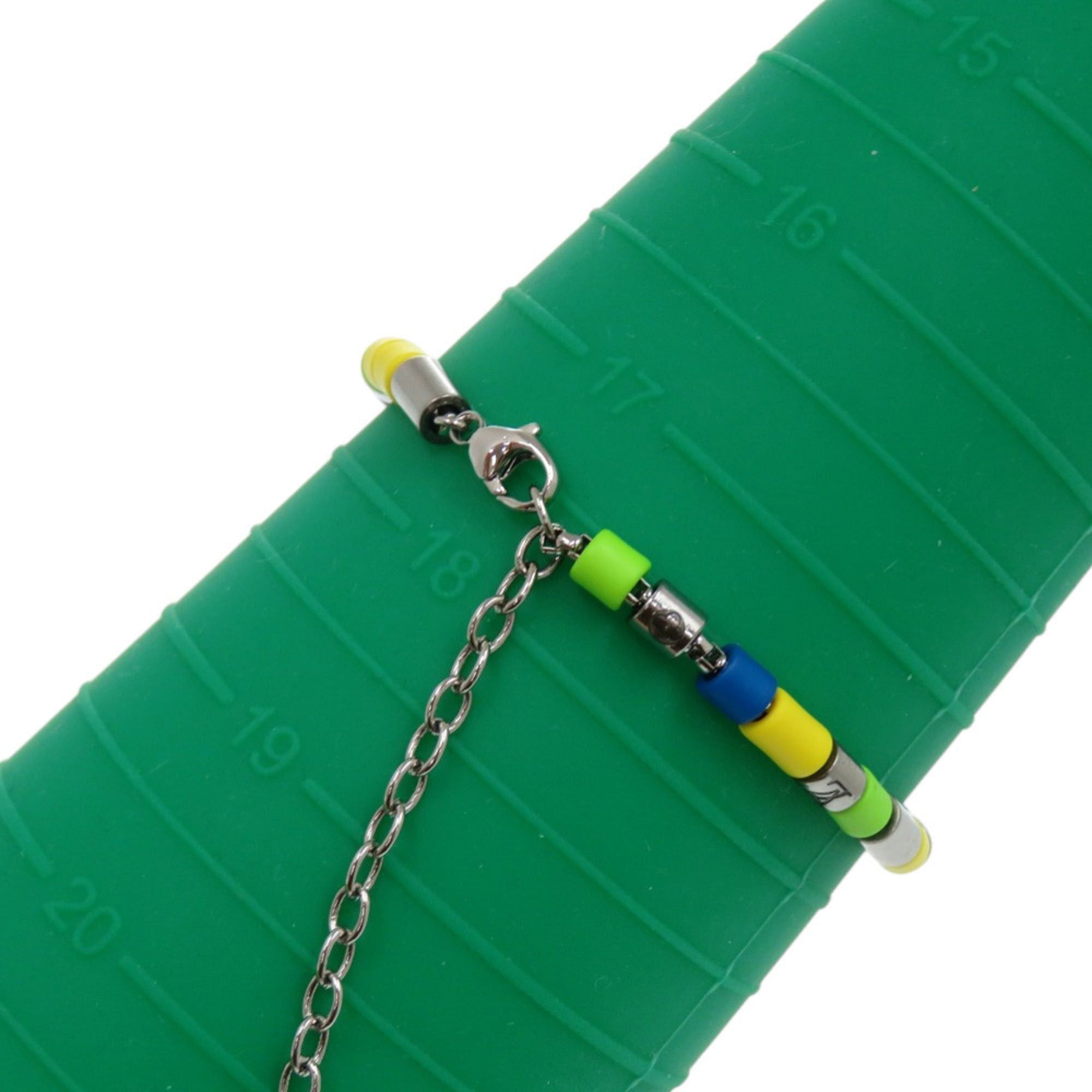 Louis Vuitton Like new Louis Vuitton Sunrise Bracelet M00653 Metal Blue LV 1561 Size ONE SIZE - 9 Thumbnail