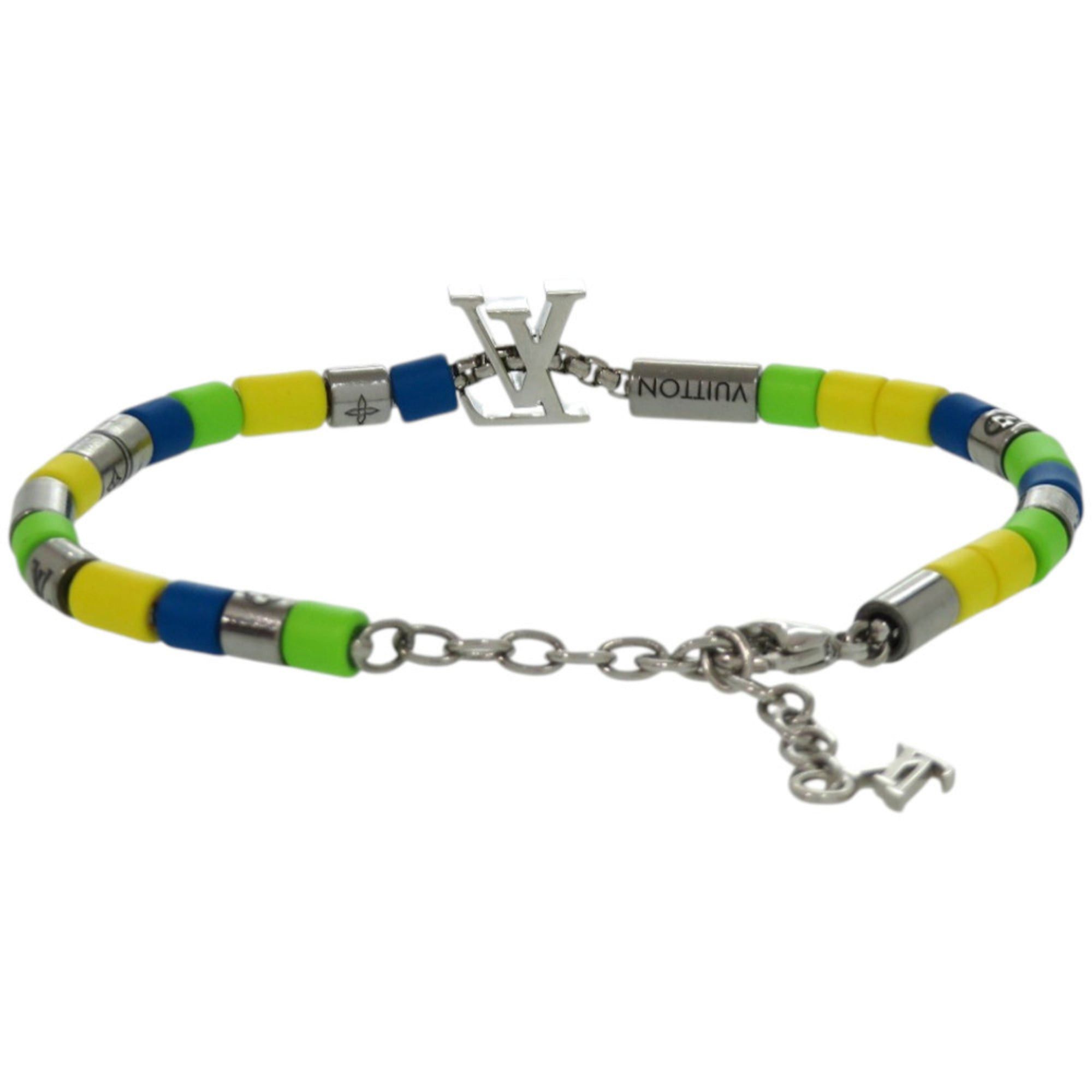 Louis Vuitton Like new Louis Vuitton Sunrise Bracelet M00653 Metal Blue LV 1561 Size ONE SIZE - 2 Thumbnail