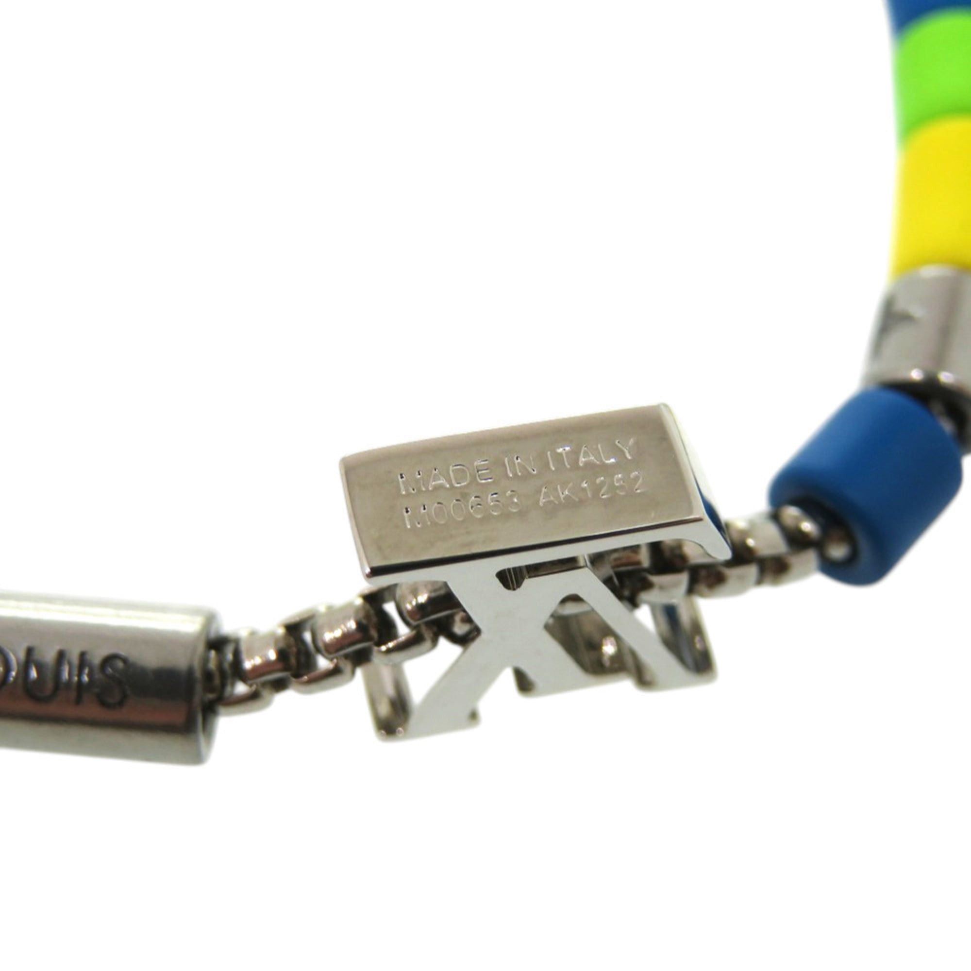 Louis Vuitton Like new Louis Vuitton Sunrise Bracelet M00653 Metal Blue LV 1561 Size ONE SIZE - 7 Thumbnail