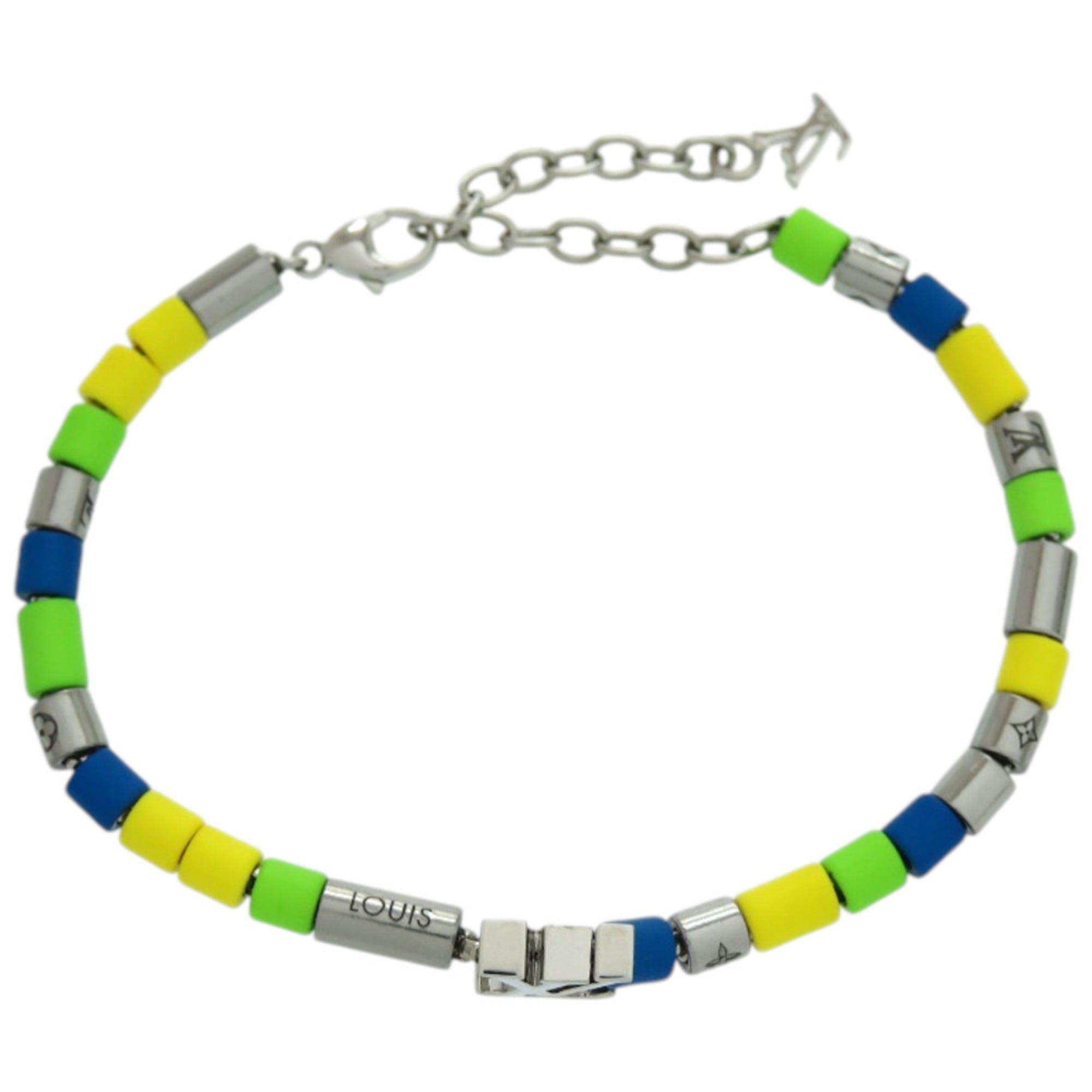 Louis Vuitton Like new Louis Vuitton Sunrise Bracelet M00653 Metal Blue LV 1561 Size ONE SIZE - 3 Thumbnail