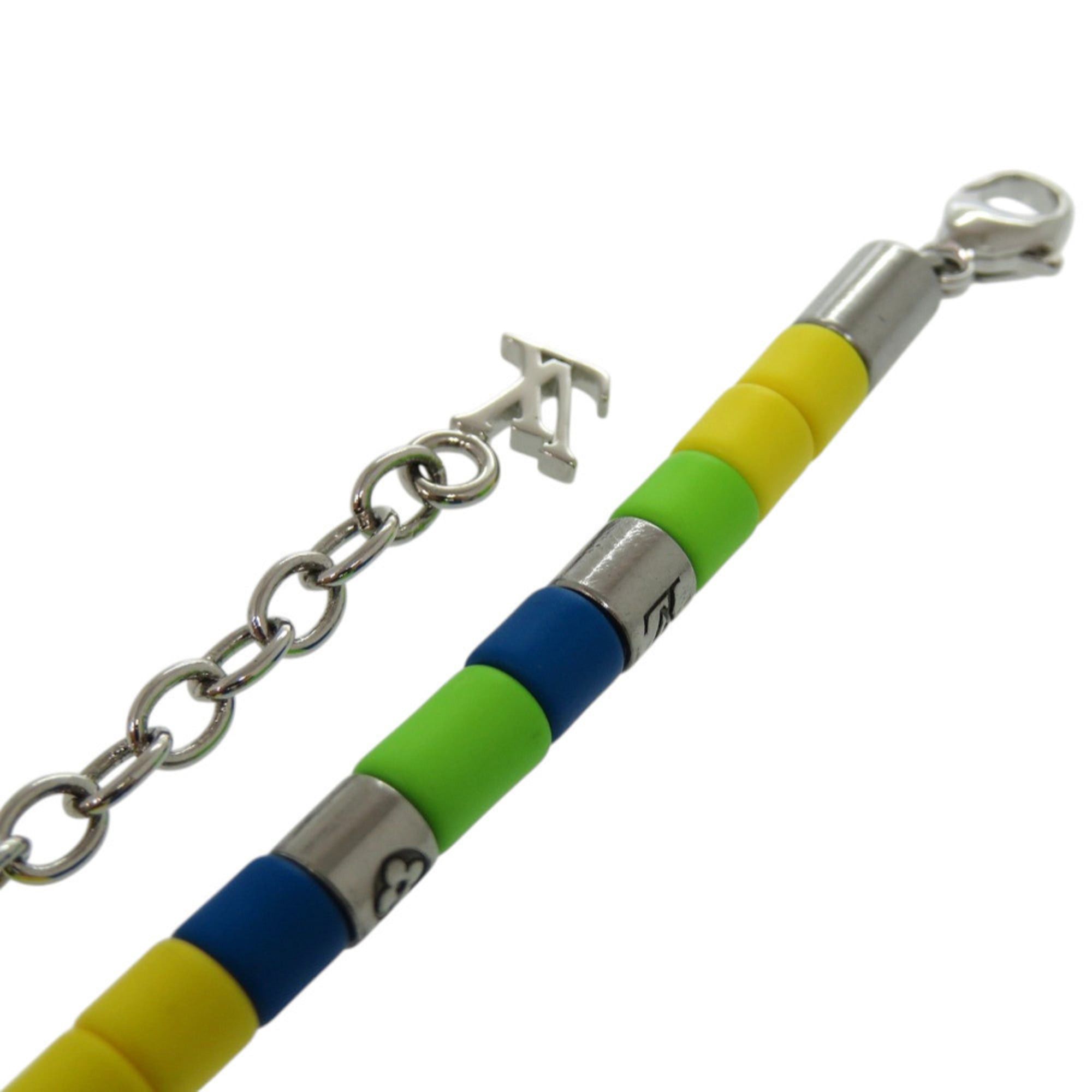 Louis Vuitton Like new Louis Vuitton Sunrise Bracelet M00653 Metal Blue LV 1561 Size ONE SIZE - 5 Thumbnail