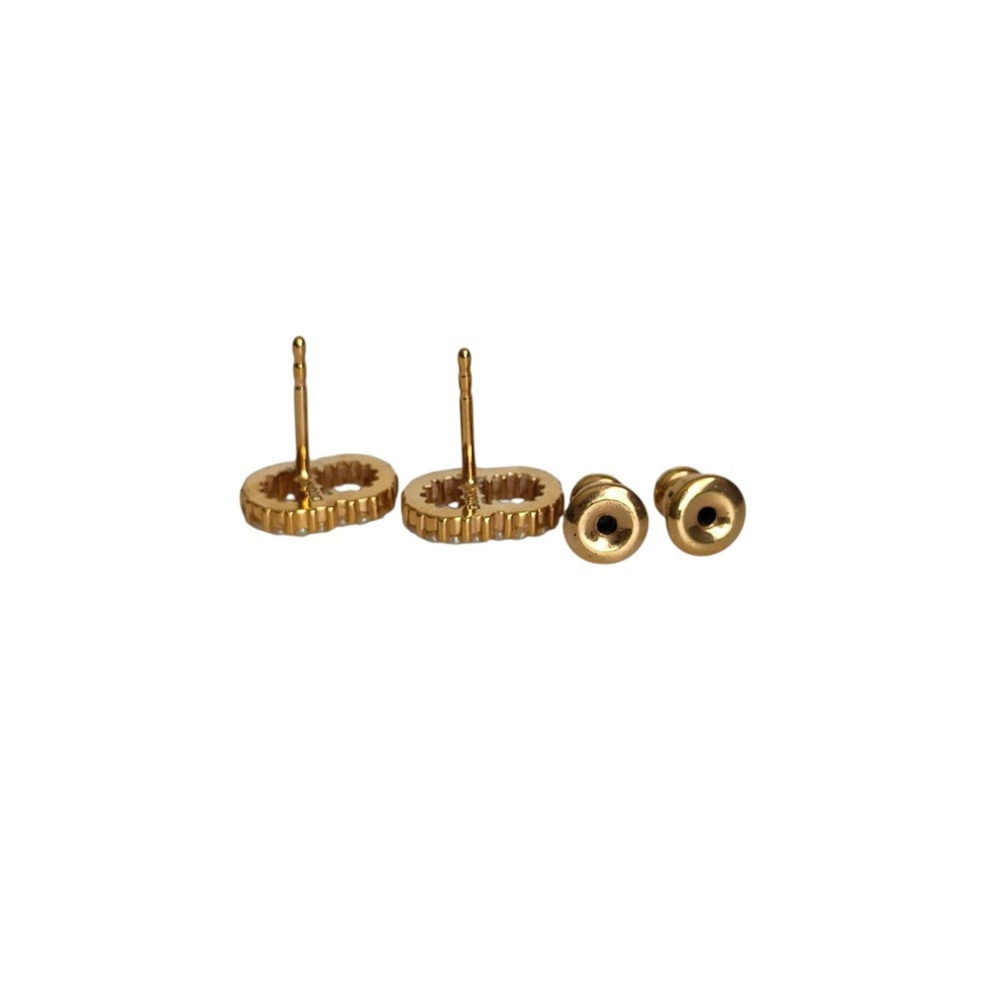Dior Christian Dior Clair D Lune Pearl Stud Earrings, Gold, Women's, Luxs, Pre-owned Brands Size ONE SIZE - 5 Thumbnail