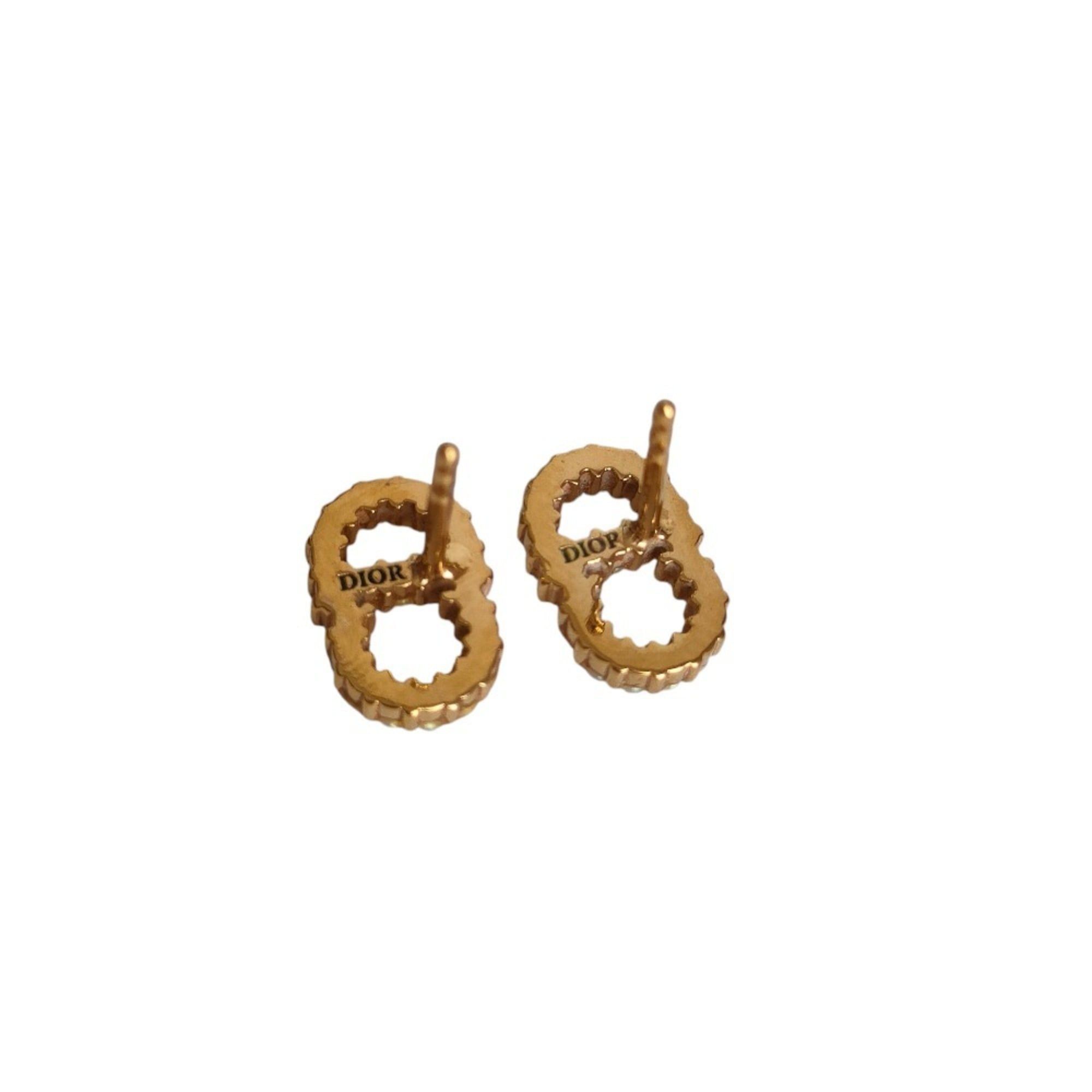 Dior Christian Dior Clair D Lune Pearl Stud Earrings, Gold, Women's, Luxs, Pre-owned Brands Size ONE SIZE - 6 Thumbnail