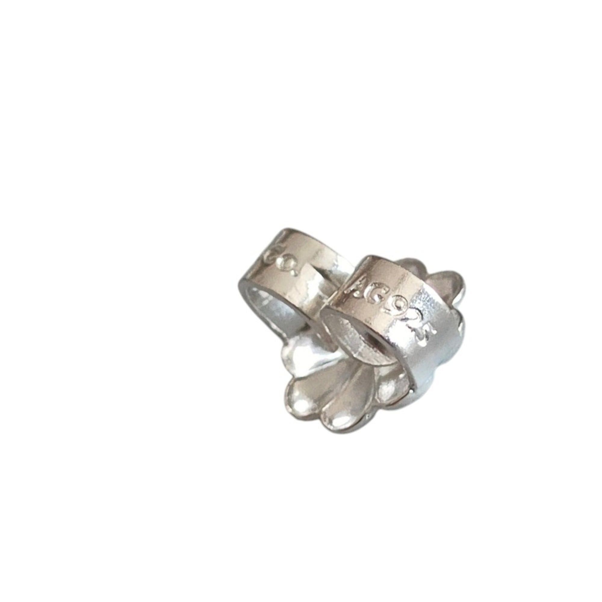 Tiffany & Co. TIFFANY & Co. Paloma Picasso AG925 Olive Leaf Heart Stud Earrings in Silver, Women's. Luxs Pre-owned Brand. Size ONE SIZE - 7 Thumbnail