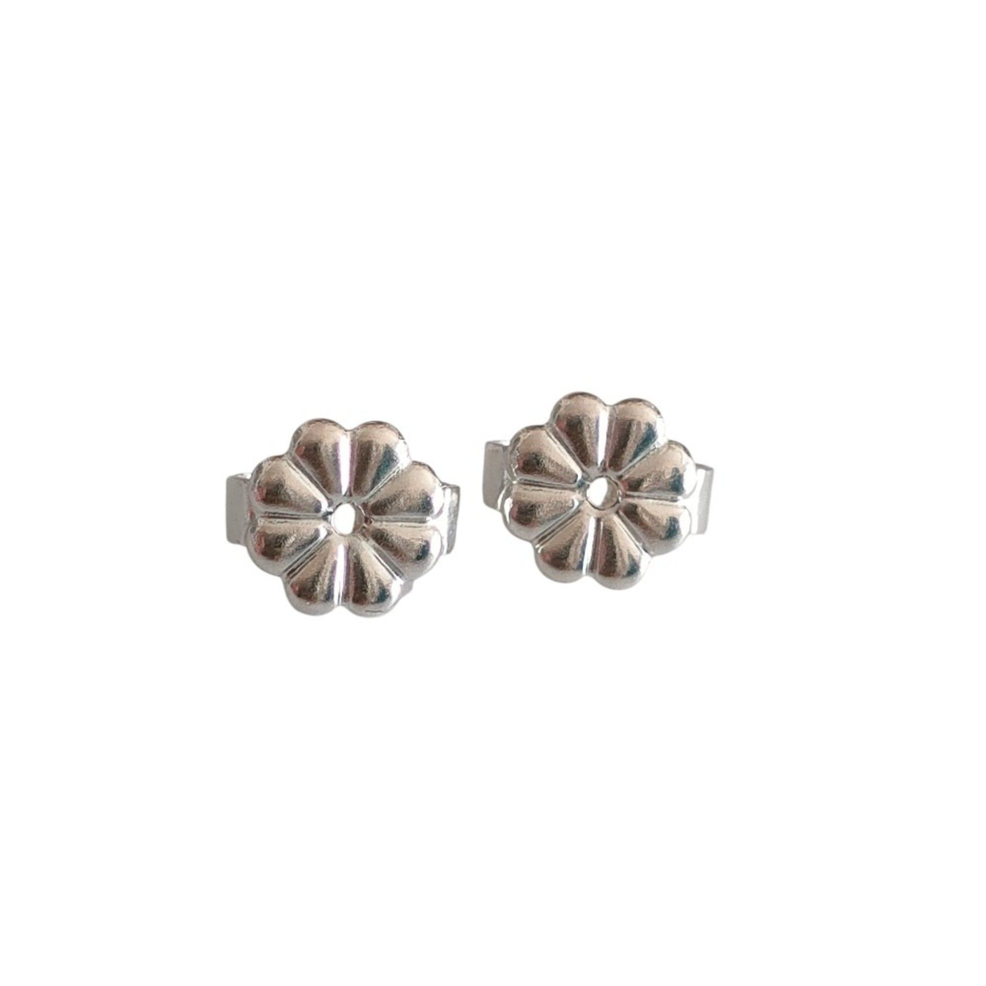Tiffany & Co. TIFFANY & Co. Paloma Picasso AG925 Olive Leaf Heart Stud Earrings in Silver, Women's. Luxs Pre-owned Brand. Size ONE SIZE - 6 Thumbnail