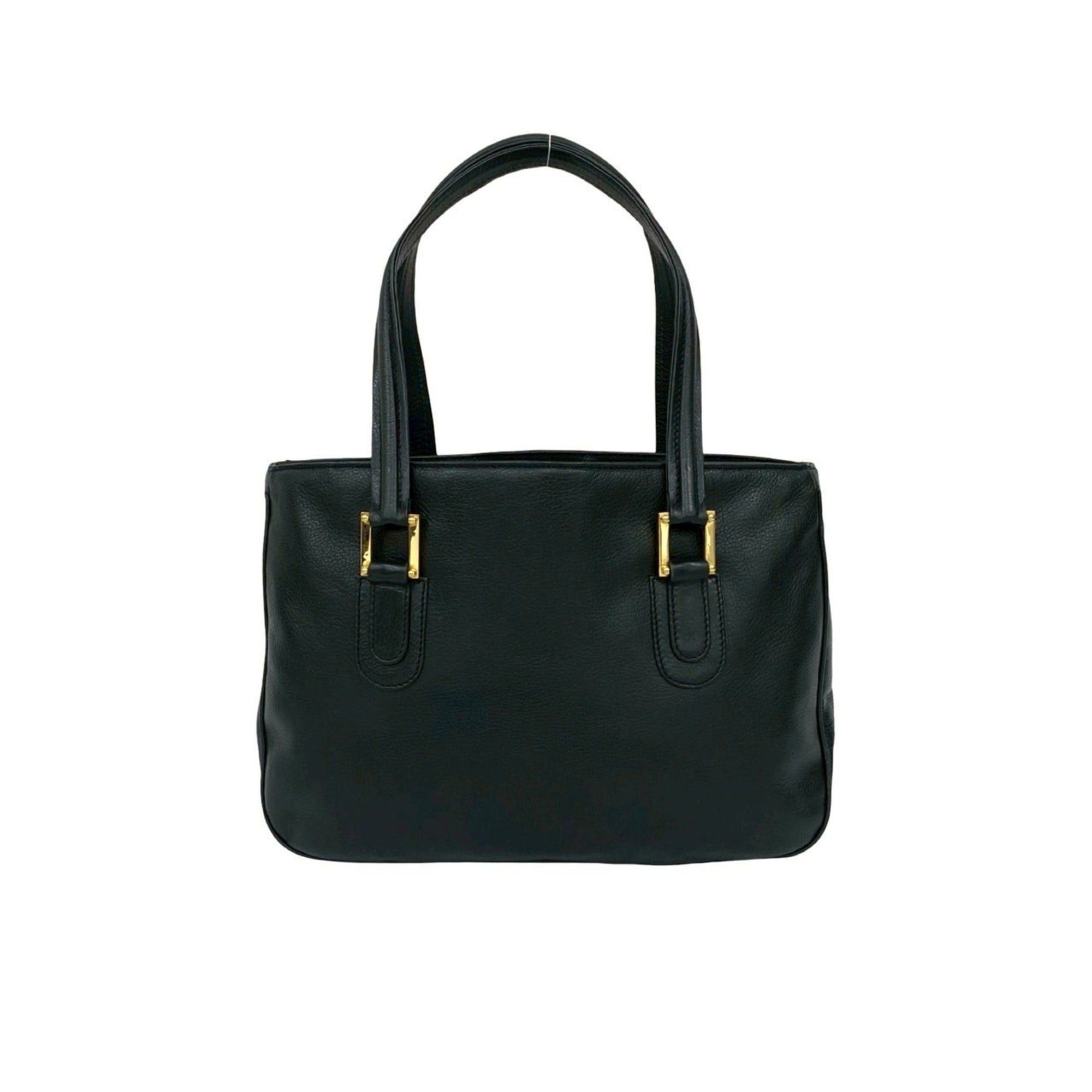 Loewe LOEWE Anagram Leather Handbag/Mini Tote Bag, Black, 10361 Size ONE SIZE - 3 Thumbnail