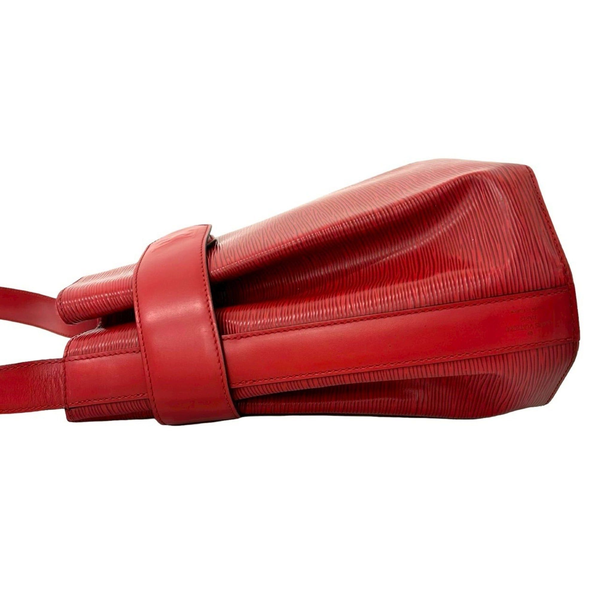 Louis Vuitton LOUIS VUITTON Sac de Paul Epi Leather Tote Bag, Red, 19204 Size ONE SIZE - 5 Thumbnail