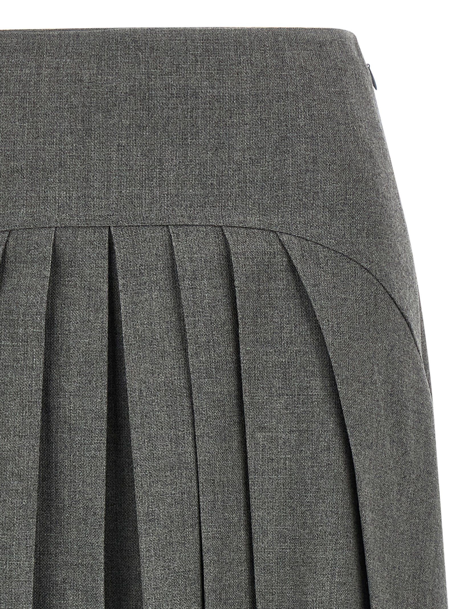 Jil Sander Pleated Skirt Size 28" / US 6 / IT 42 - 3 Thumbnail