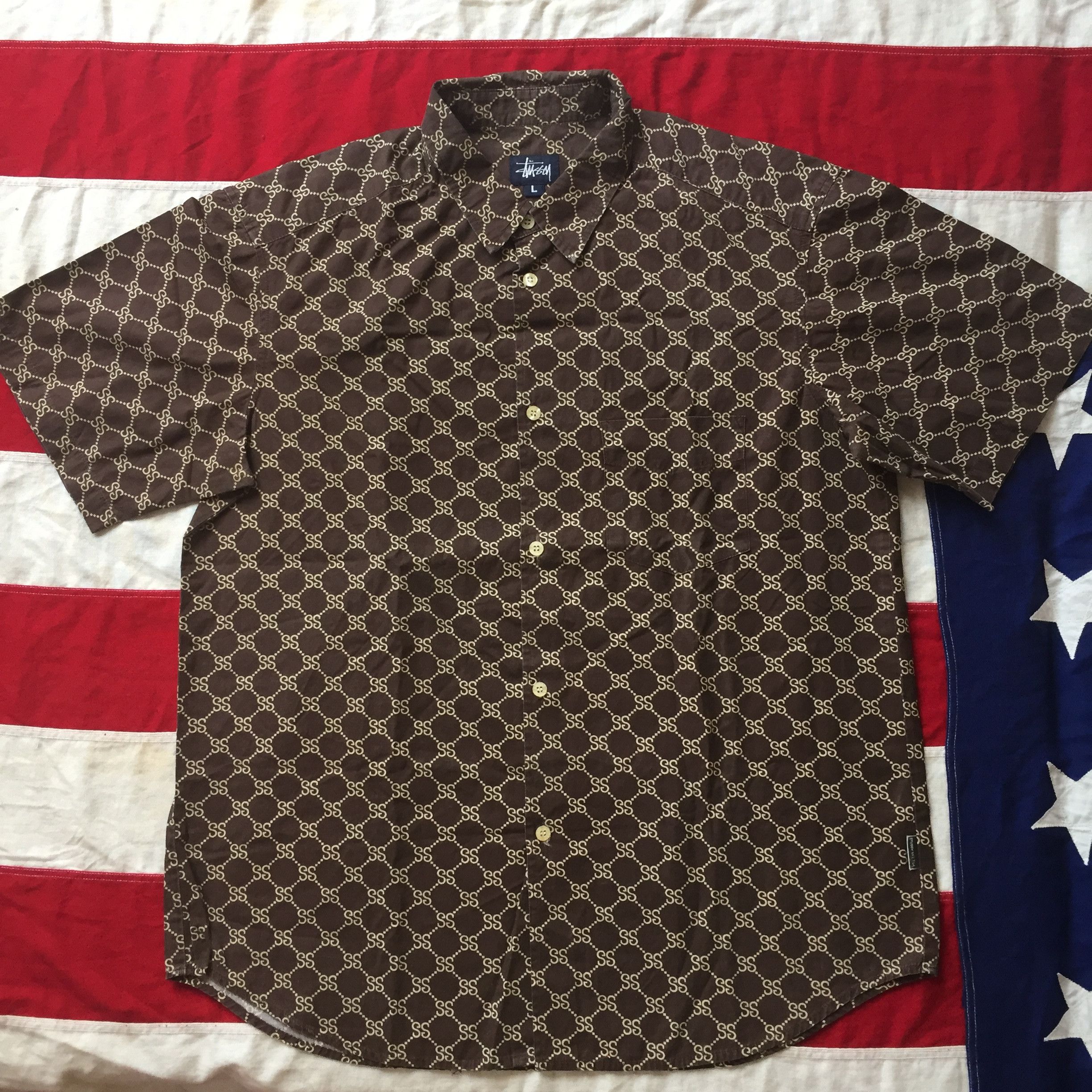 Stussy Stüssy Gucci Stucci Monogram Shirt