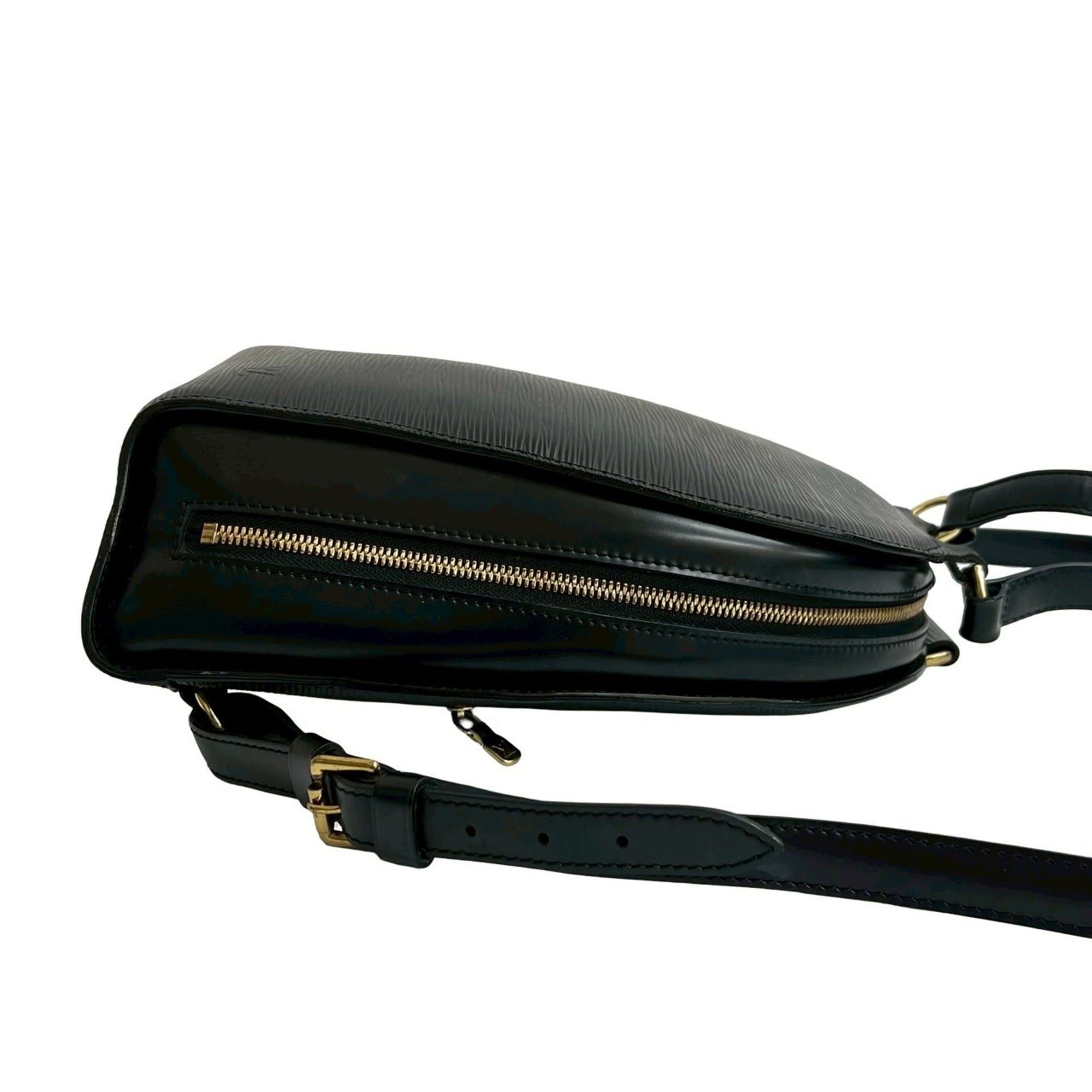 Louis Vuitton LOUIS VUITTON Mabillon Epi Leather Backpack/Daypack in Noir, 435-9 Size ONE SIZE - 6 Thumbnail