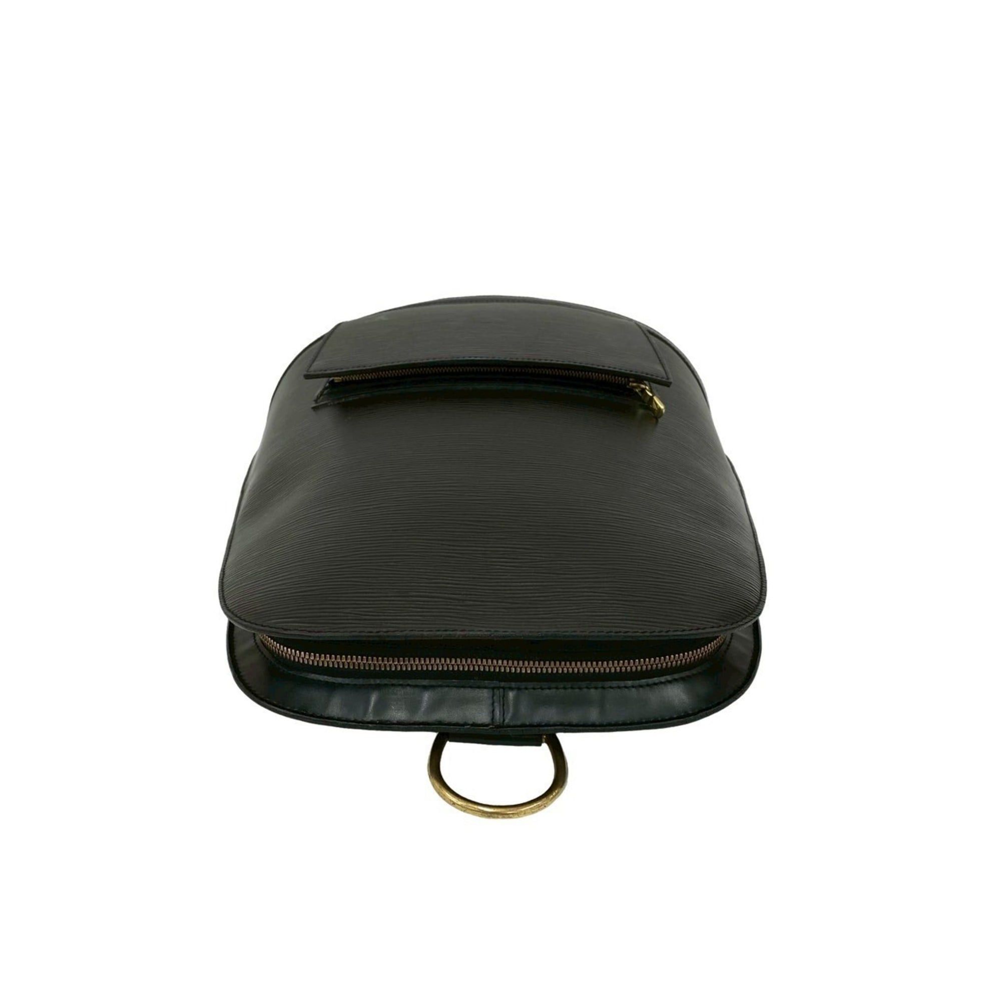 Louis Vuitton LOUIS VUITTON Cobran Epi Leather Backpack in Noir, 41432 Size ONE SIZE - 4 Thumbnail