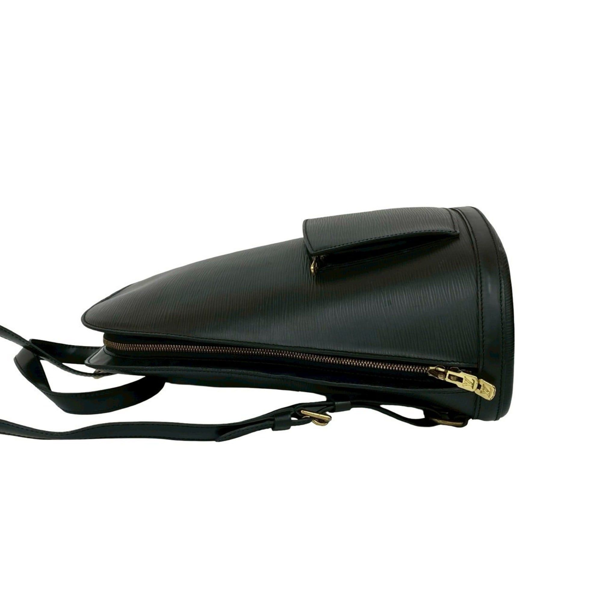 Louis Vuitton LOUIS VUITTON Cobran Epi Leather Backpack in Noir, 41432 Size ONE SIZE - 5 Thumbnail