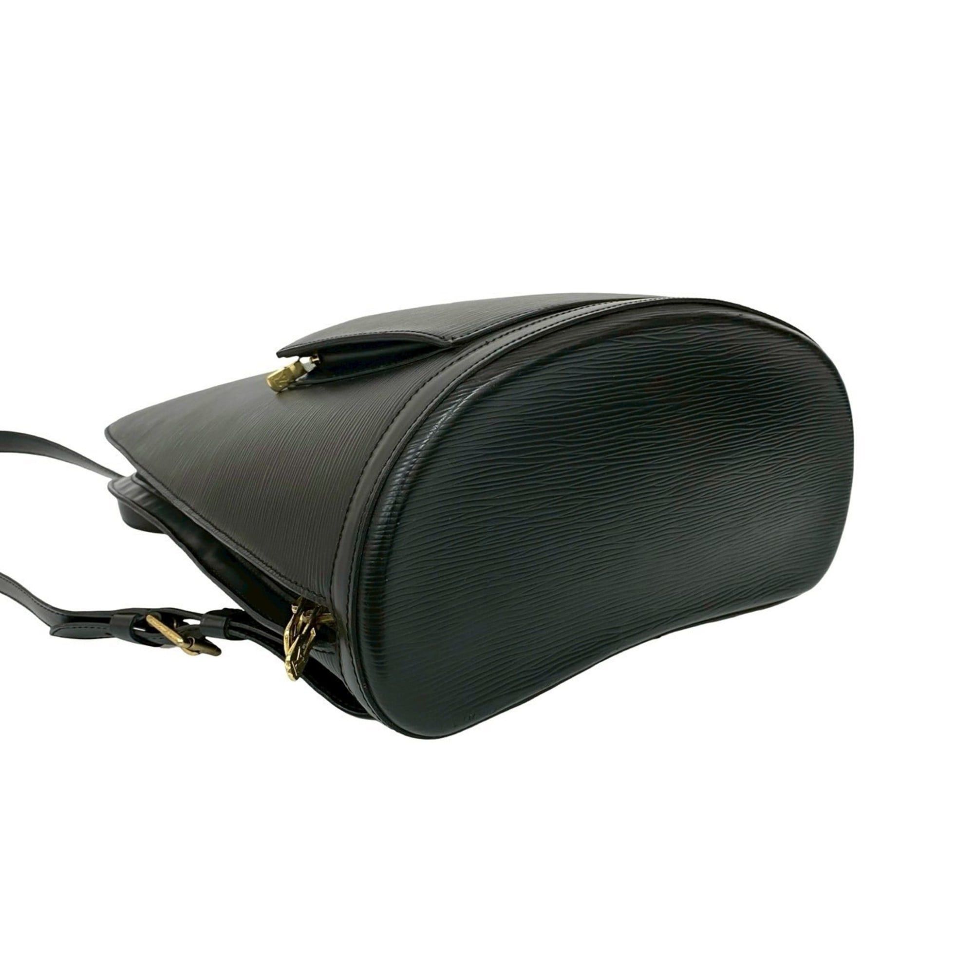 Louis Vuitton LOUIS VUITTON Cobran Epi Leather Backpack in Noir, 41432 Size ONE SIZE - 7 Thumbnail