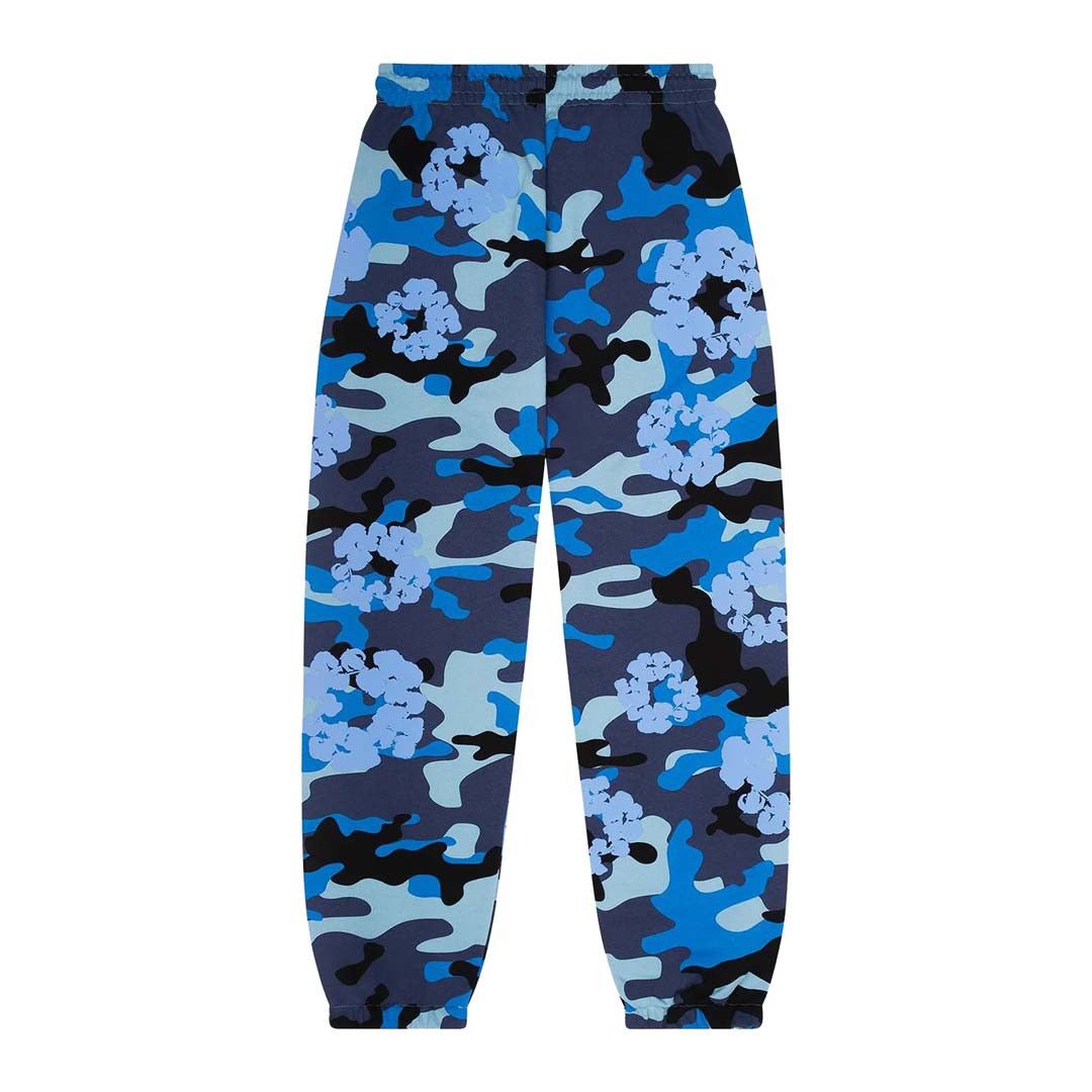 DENIM TEARS Wreath Sweatpant 'Blue Camo' Size US 30 / EU 46 - 2 Thumbnail