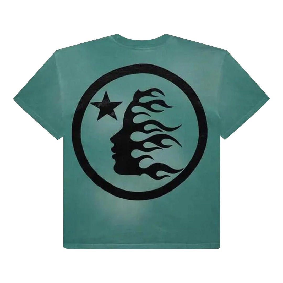 HELLSTAR Sports Logo Gel Tee Washed Teal Size US M / EU 48-50 / 2 - 2 Thumbnail