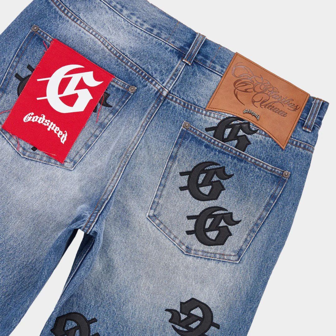 Godspeed Infinity Denim V2 Blue Wash Size US 32 / EU 48 - 3 Thumbnail