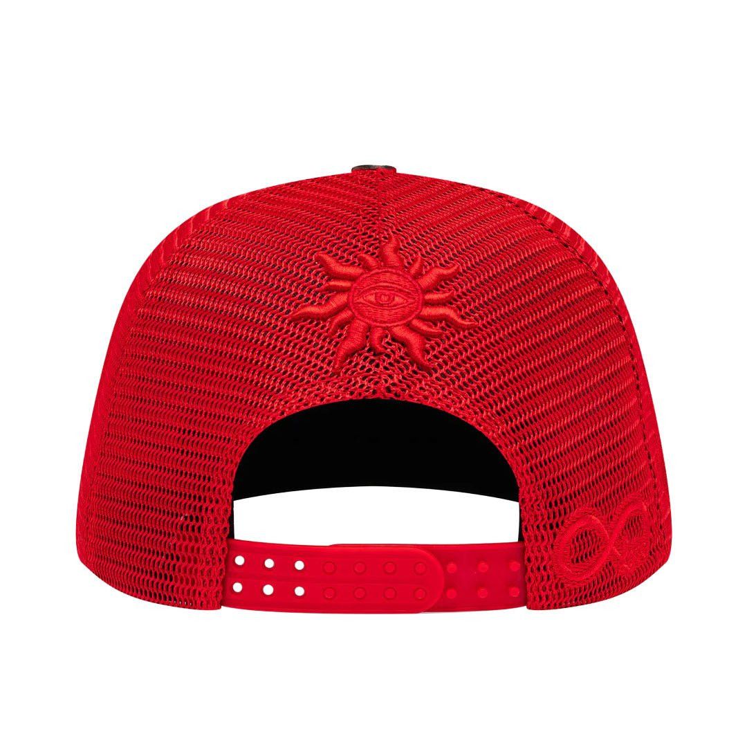 Godspeed Trucker Hat Double Red Size ONE SIZE - 3 Thumbnail