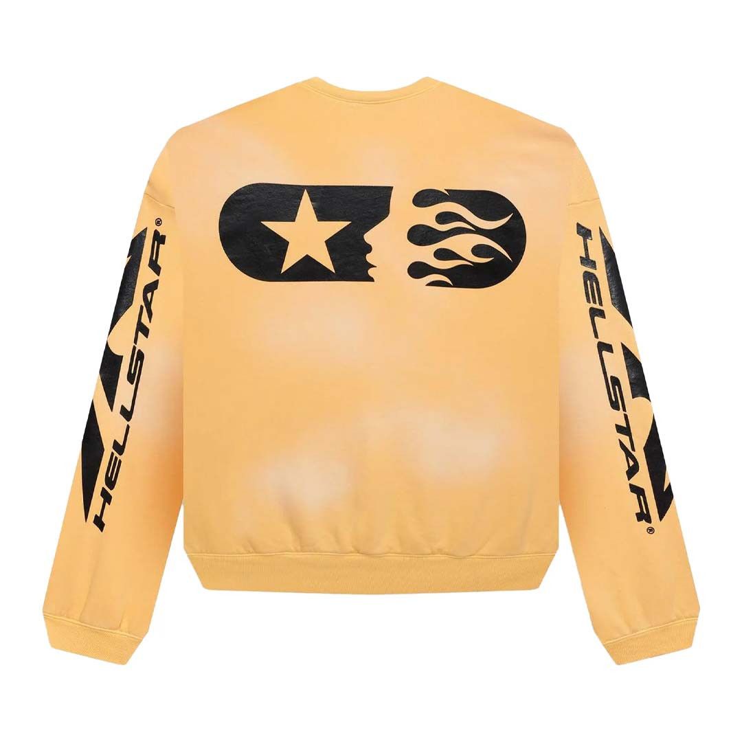 HELLSTAR Sports Crewneck 'Yellow' Size US XL / EU 56 / 4 - 2 Thumbnail