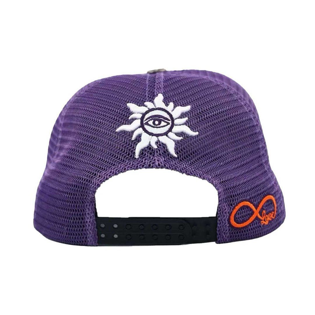 Godspeed Forever Trucker Hat Purple/Black Size ONE SIZE - 3 Thumbnail