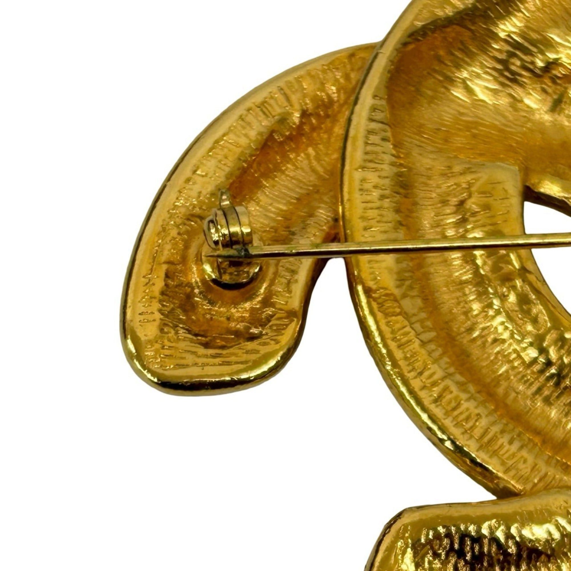 Chanel CHANEL Coco Mark Motif GP Brooch Gold 3883b Size ONE SIZE - 4 Thumbnail