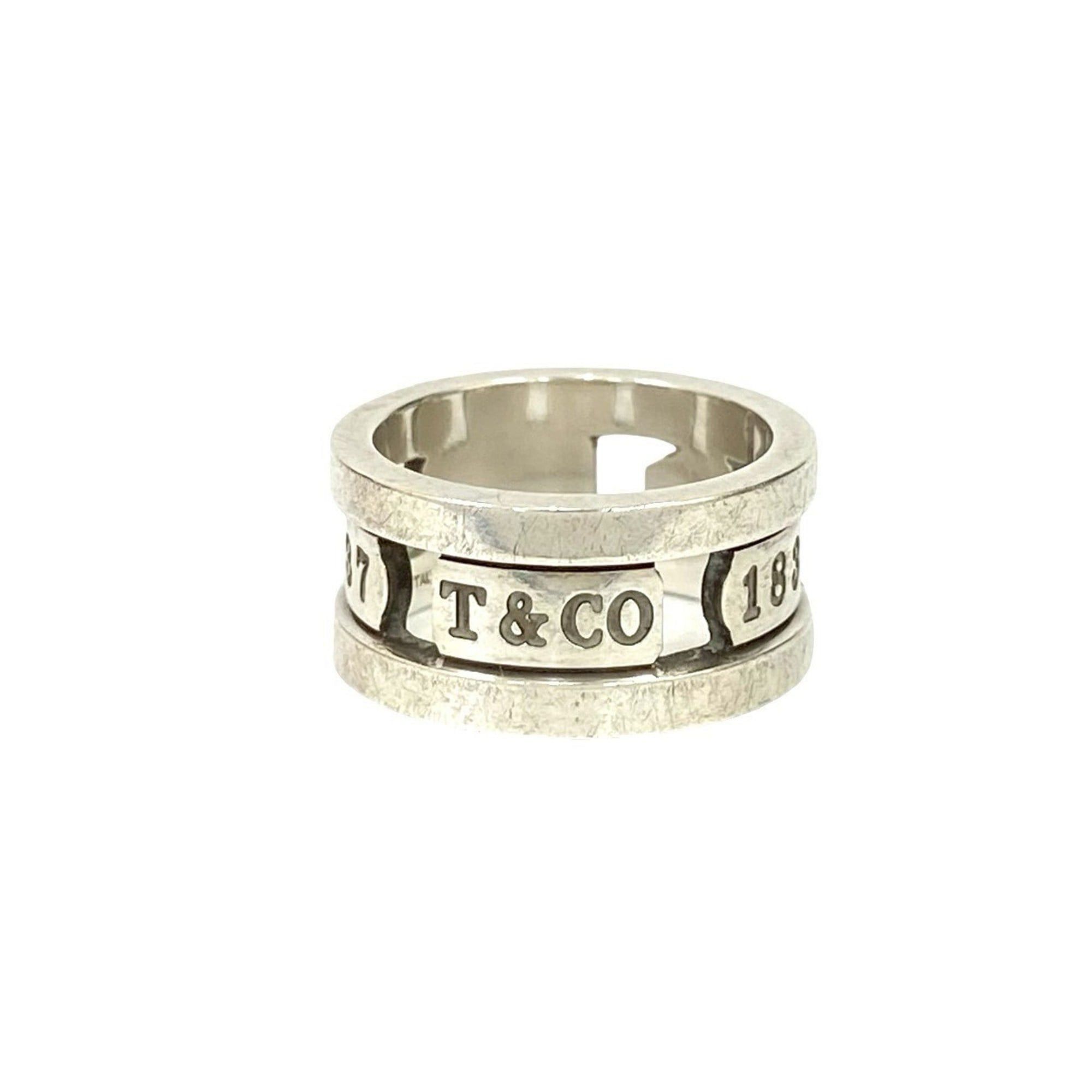 Tiffany & Co. TIFFANY & Co. 1837 Element Ring, 925 Sterling Silver, Size 9, 26544 Size ONE SIZE - 4 Thumbnail