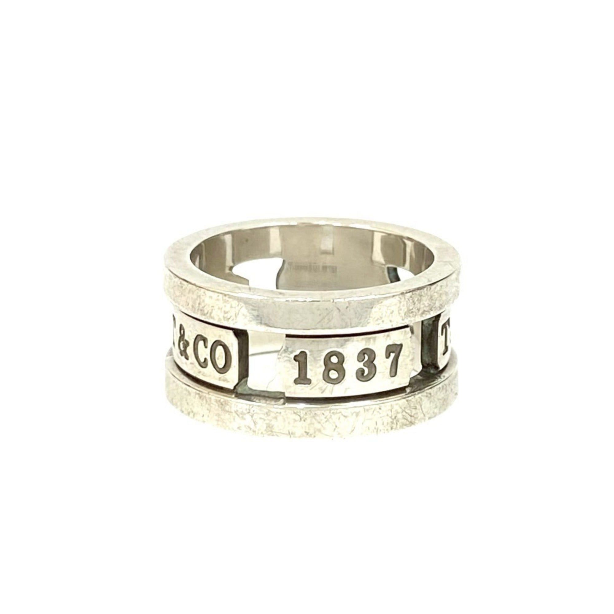 Tiffany & Co. TIFFANY & Co. 1837 Element Ring, 925 Sterling Silver, Size 9, 26544 Size ONE SIZE - 5 Thumbnail